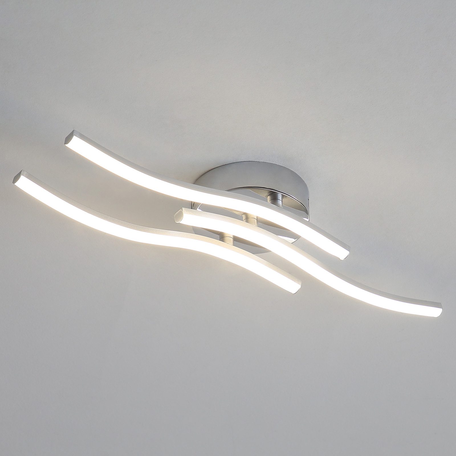 Goeco LED Deckenleuchte Wave LED Leuchte, günstig online kaufen
