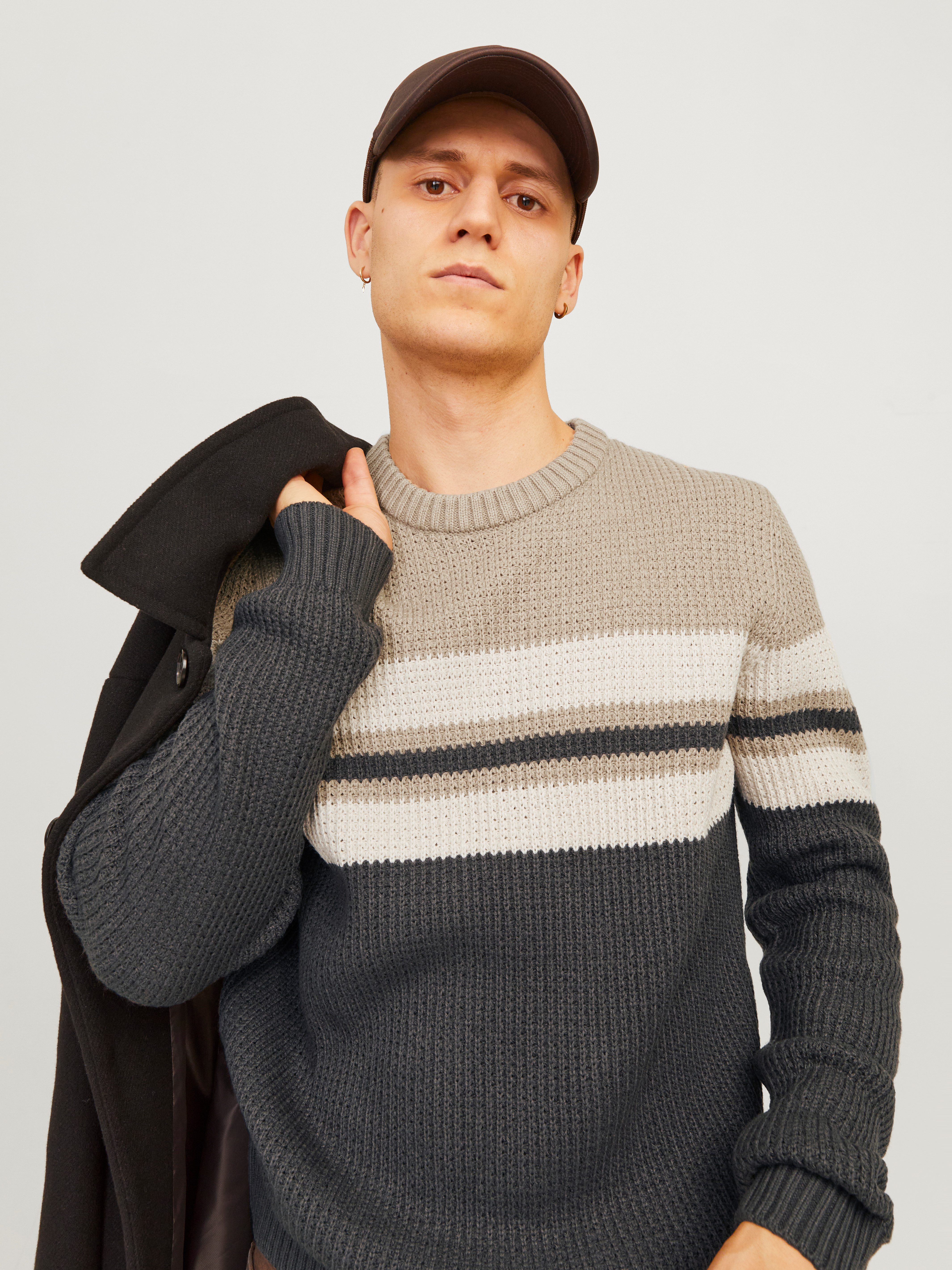 Jack & Jones Rundhalspullover JJSANDER KNIT günstig online kaufen