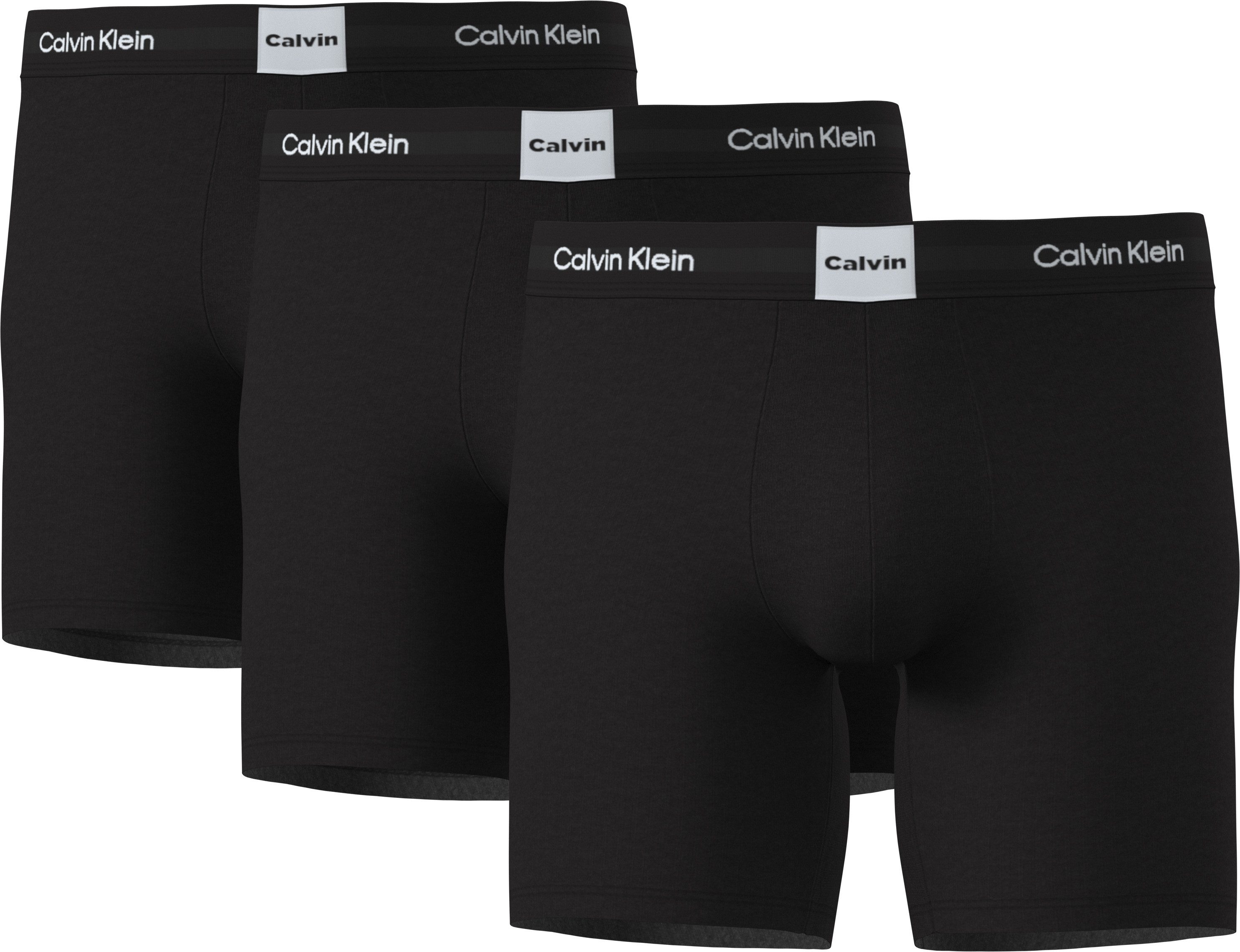 Calvin Klein Underwear Boxer BOXER BRIEF 3PK (Packung, 3-St., 3er-Pack) Mit elastischem Bund