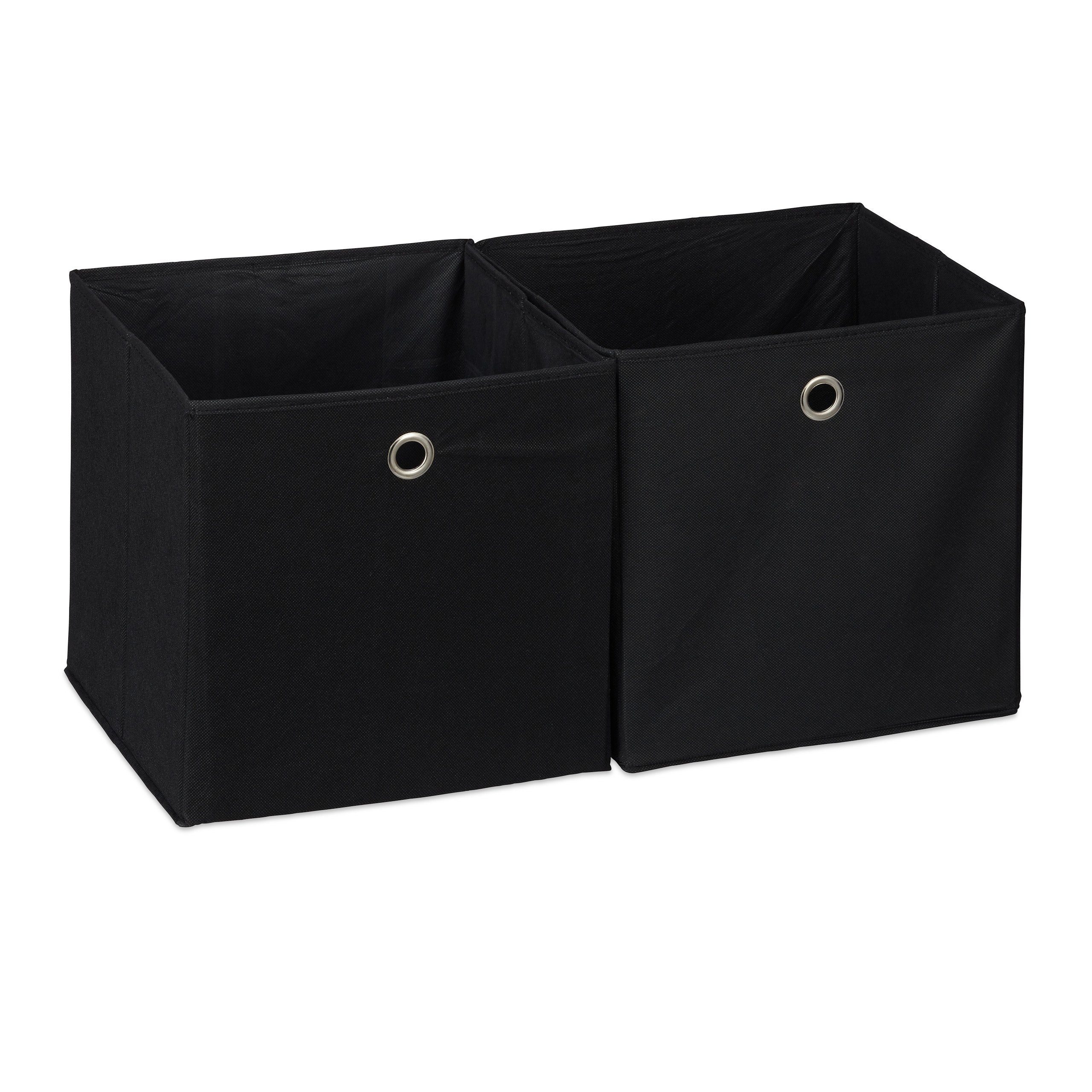 Aufbewahrungsbox Stoff im 2er Set