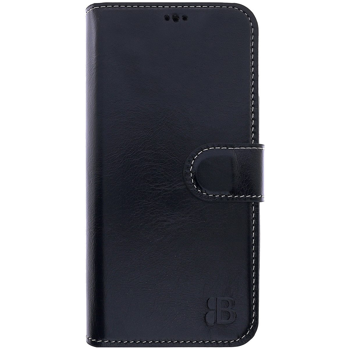Burkley Handytasche Leder Book Cover für iPhone 13 Pro Max Hülle (1-tlg., Book Case Lederhülle mit Kartenfach und Magnetverschluss), Optimaler Rund-Um-Schutz, Kartenfächer mit RFID Blocker