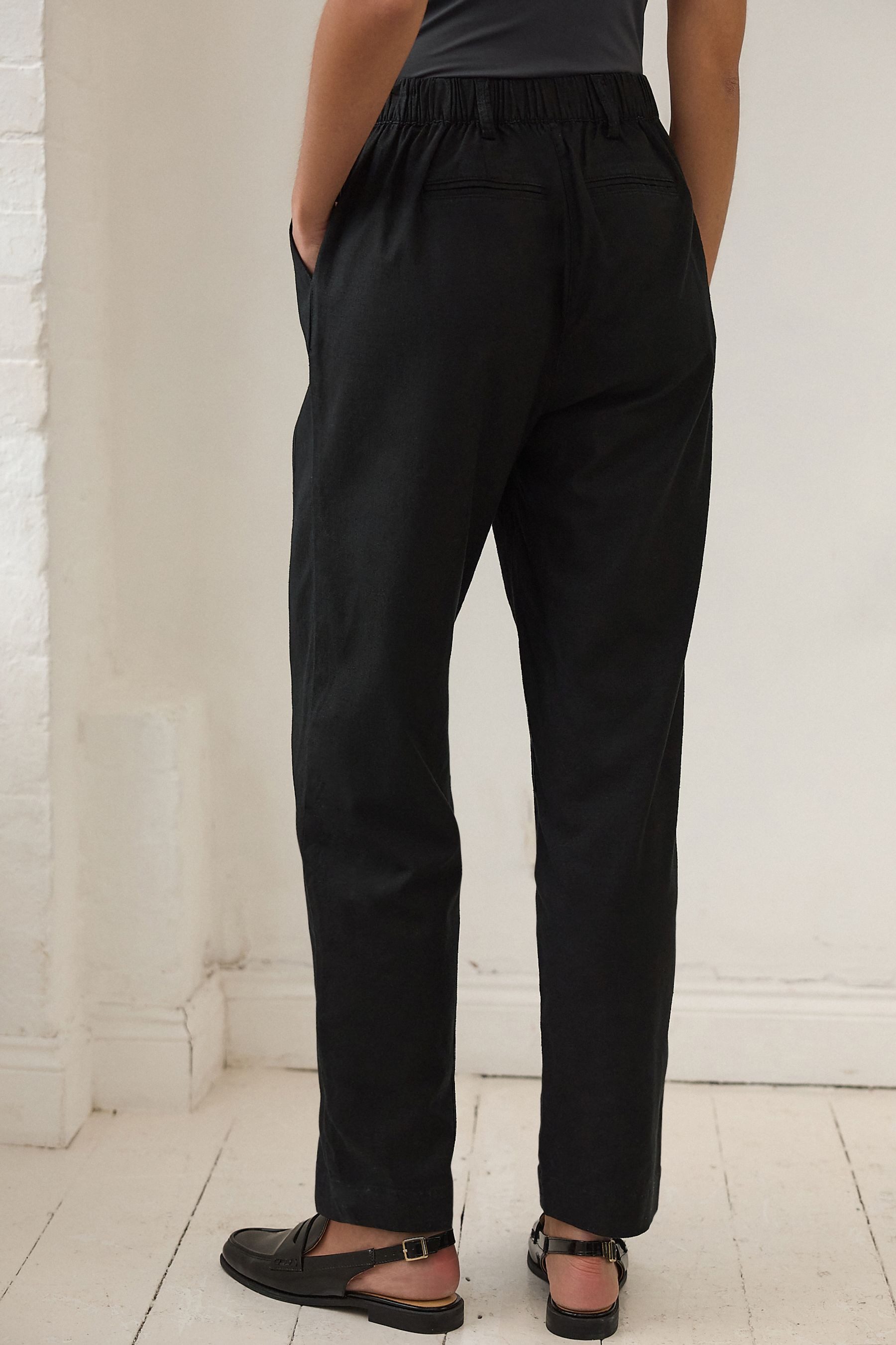 Next Leinenhose Stay Smart Hose mit günstig online kaufen