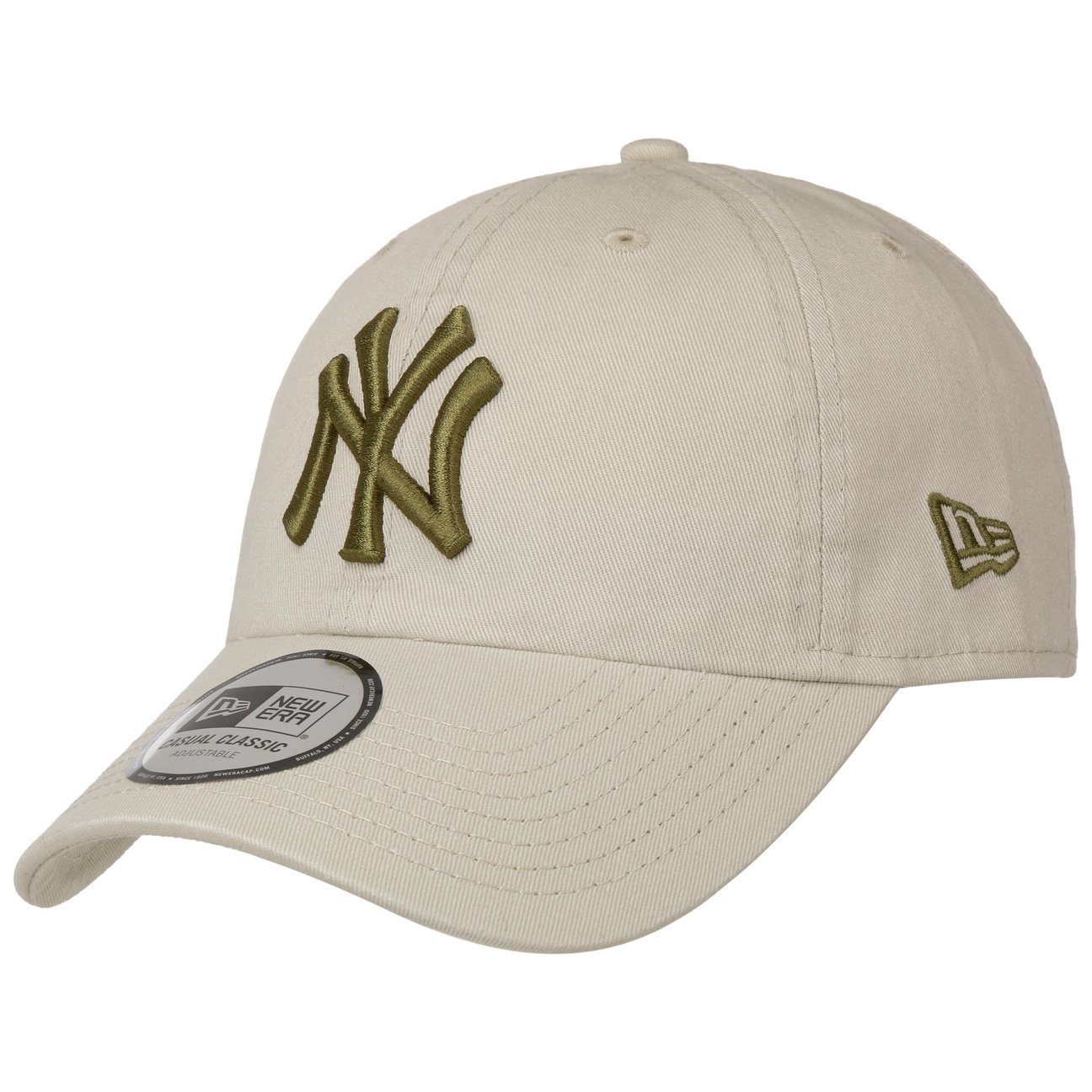 New Era Baseball Cap (1-St) Basecap Metallschnalle hellbeige
