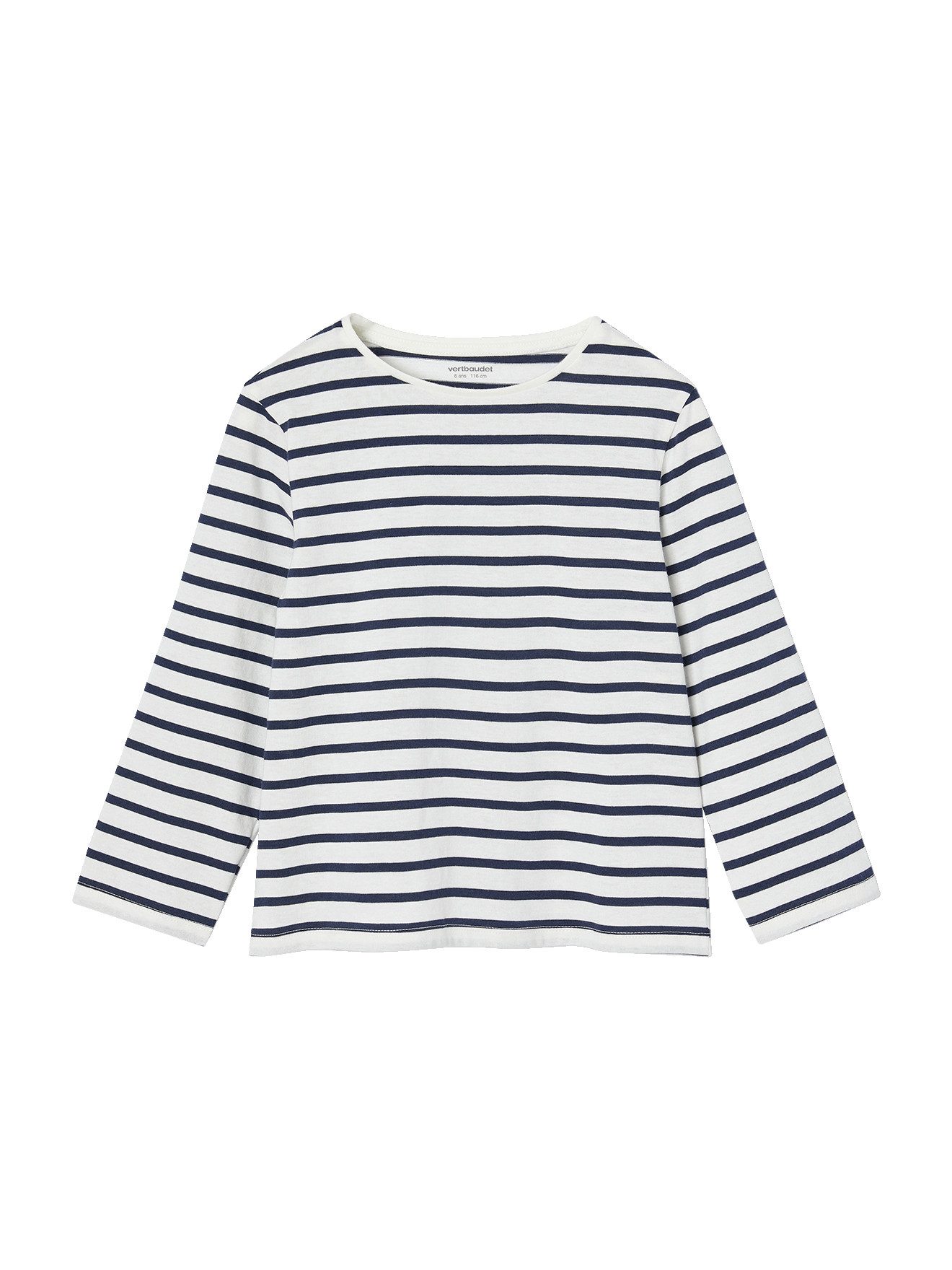 vertbaudet Langarmshirt Mädchen Shirts mit Print BASIC 3er-Pack