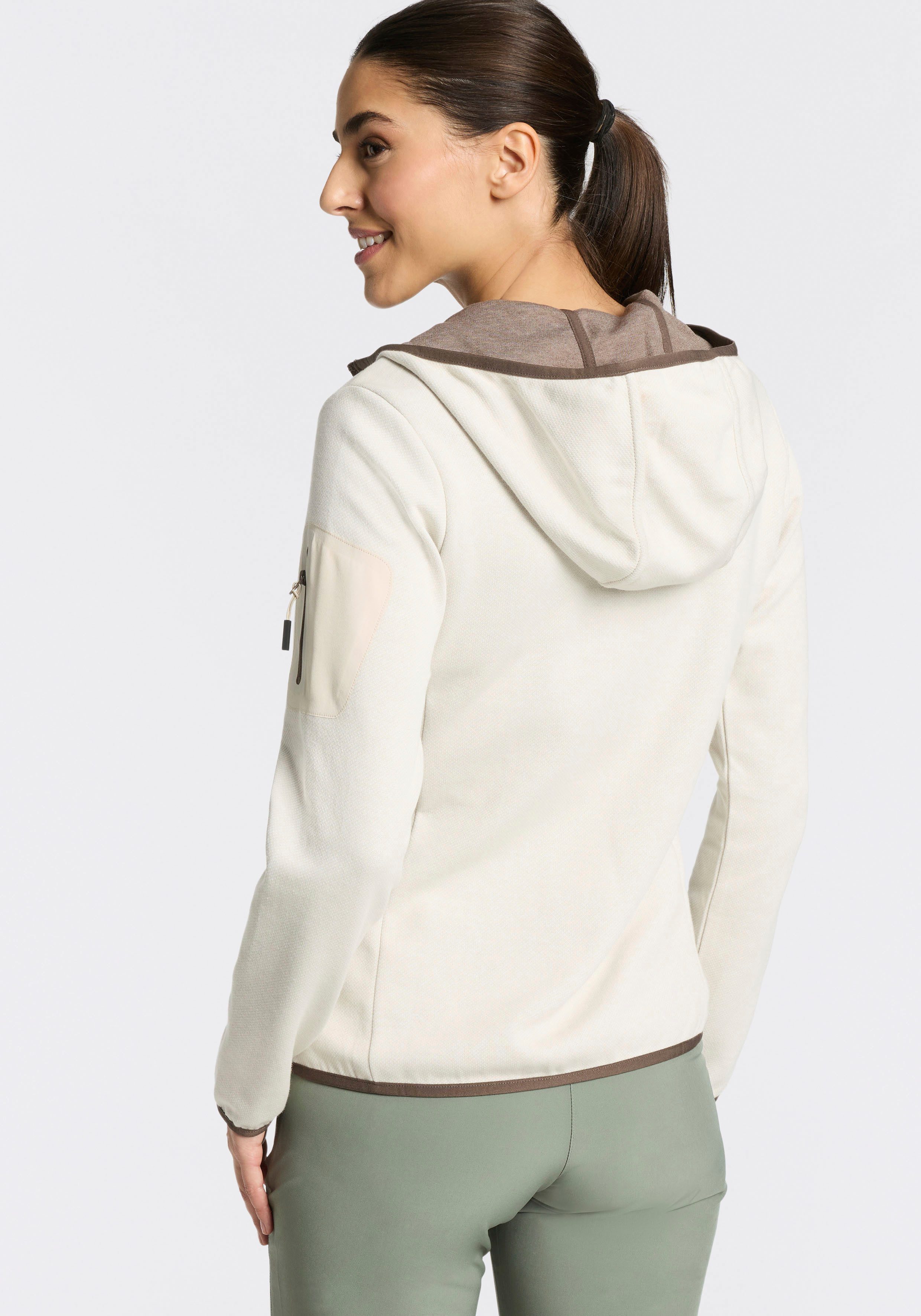 CMP Strickfleecejacke für sportliche Aktivitäten und Outdoor, Übergangsjacke