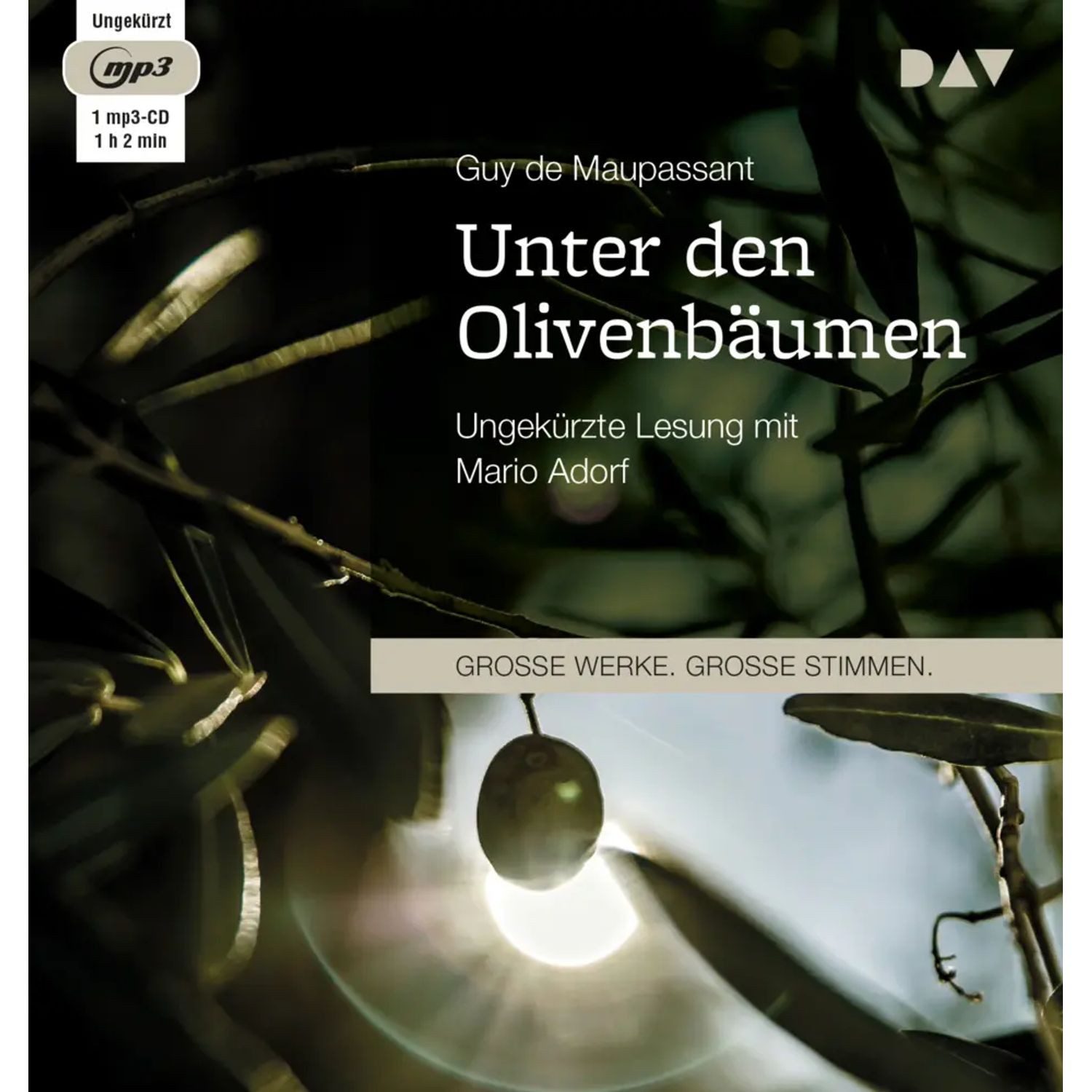 Der Audio Verlag Hörspiel Unter den Olivenbäumen,1 Audio-CD, 1 MP3