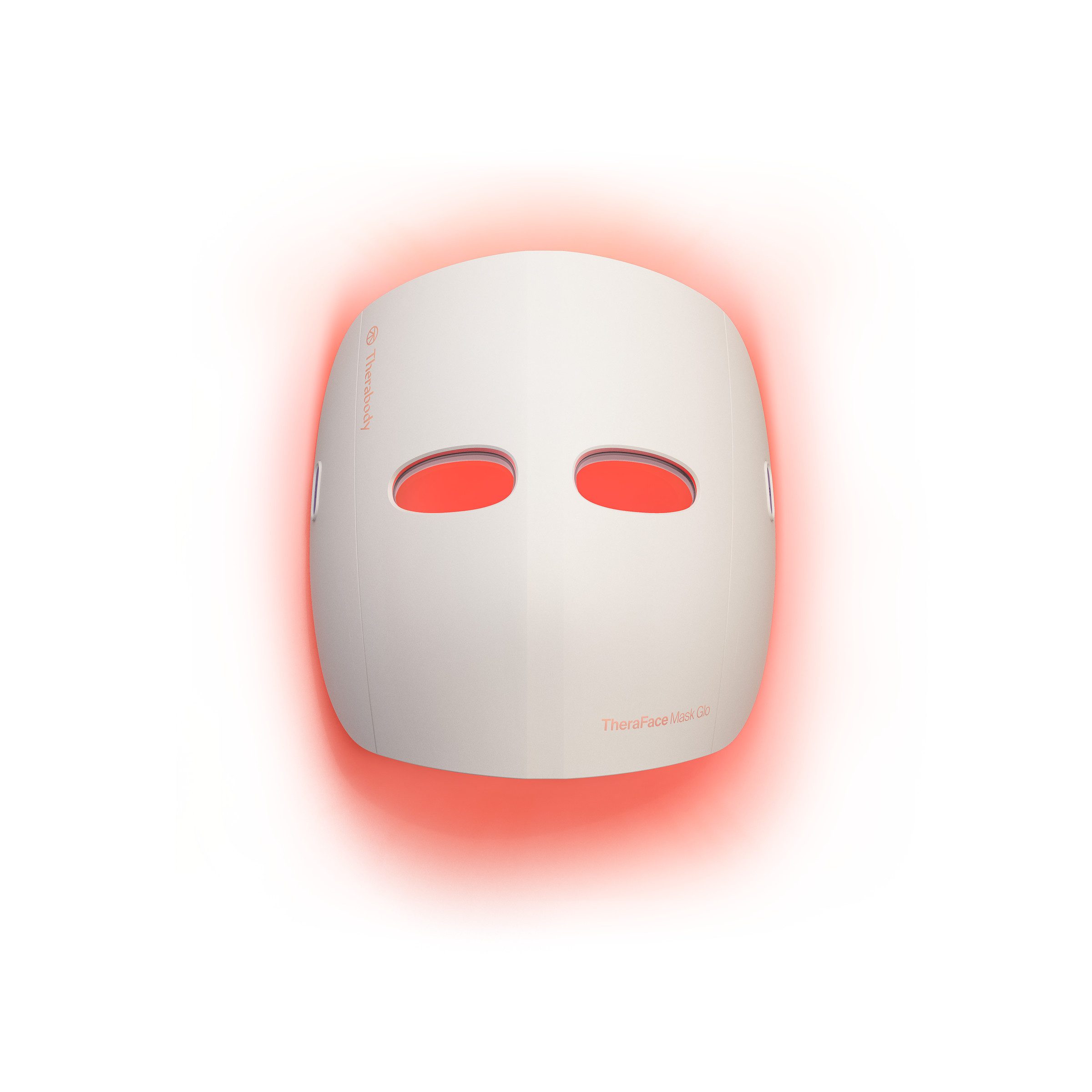 Therabody LED-Gesichtsmaske Theraface Mask Glo LED Maske Gesicht Lichttherapie, Gesichtsmaske, mit Vibrationstherapie für entspannte und gesünder aussehende Haut