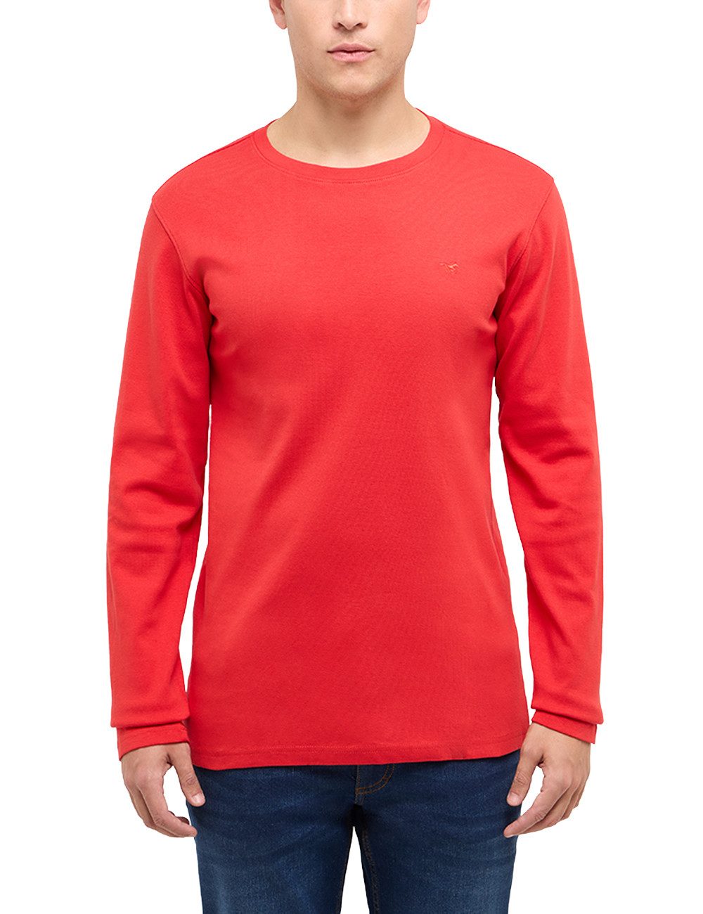 MUSTANG Langarmshirt Herren Style Arlington günstig online kaufen