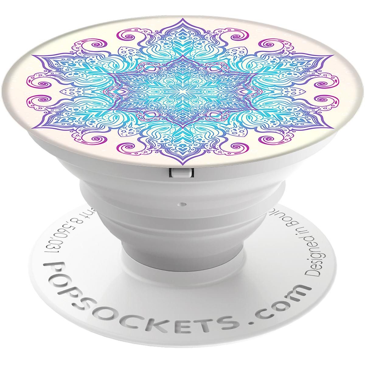 Popsockets PopSockets, PopGrip Ausziehbarer Fingerhalter Flower Mandala