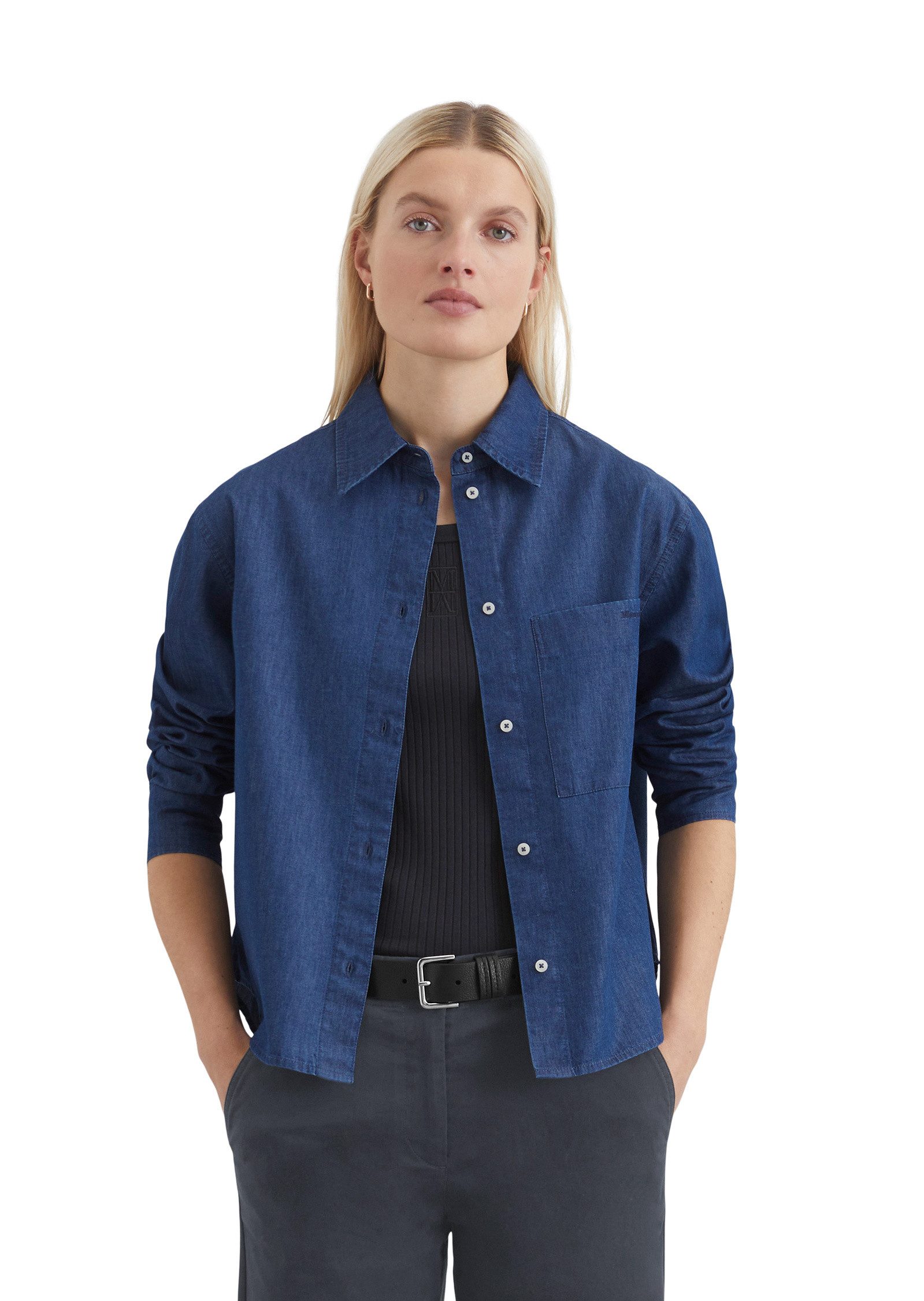 Marc O'Polo Langarmbluse mit TENCEL™ Lyocell günstig online kaufen