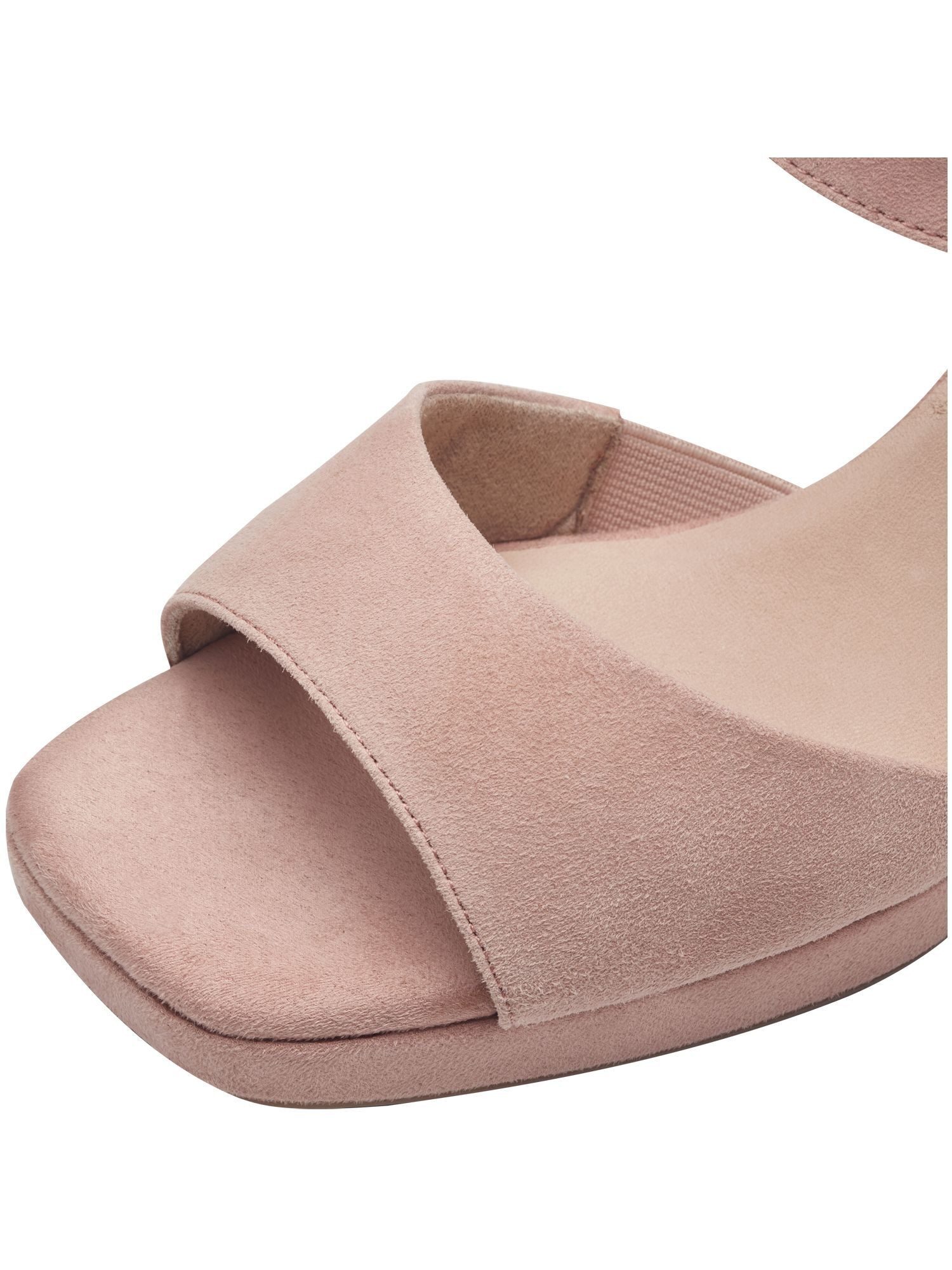 Tamaris WIDE FIT comfortFit aus Leder Blockabsatz Sandalette comfortFit