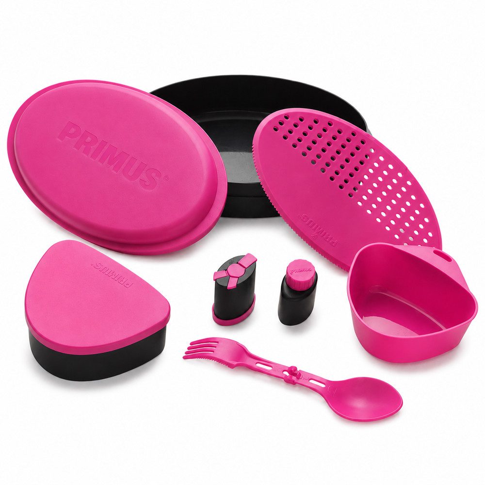 Primus Single Geschirr-Set Primus Essgeschirr Set Fashion 8-teilig, – perfekt für Camping, Festival und Freizeit.
