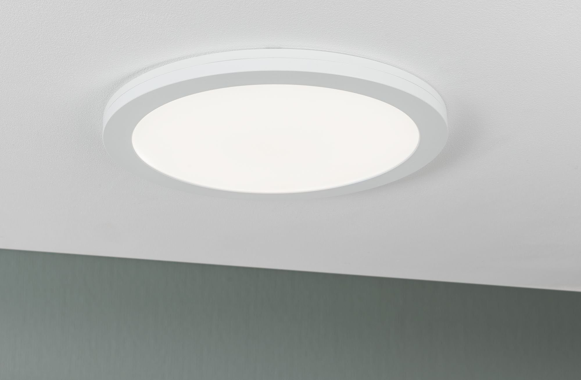 Paulmann LED Einbauleuchte Cover-it, LED fest integriert, Neutralweiß, LED-Modul,  Einbau-Deckenlicht mit besonders flacher Bauweise