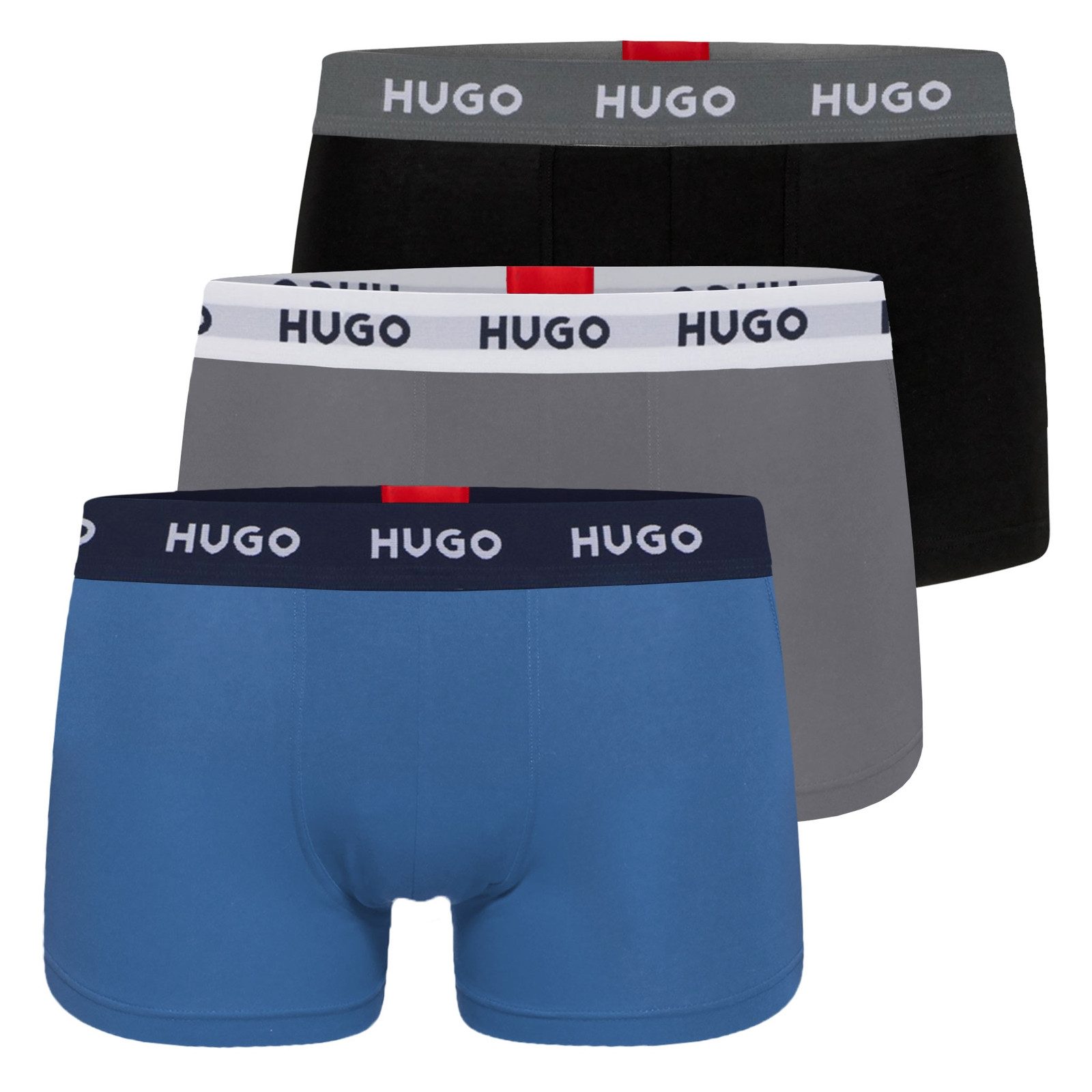 HUGO Boxer Trunk Triplet Pack (3-St., 3er Set) mit umlaufendem Markenschrif günstig online kaufen