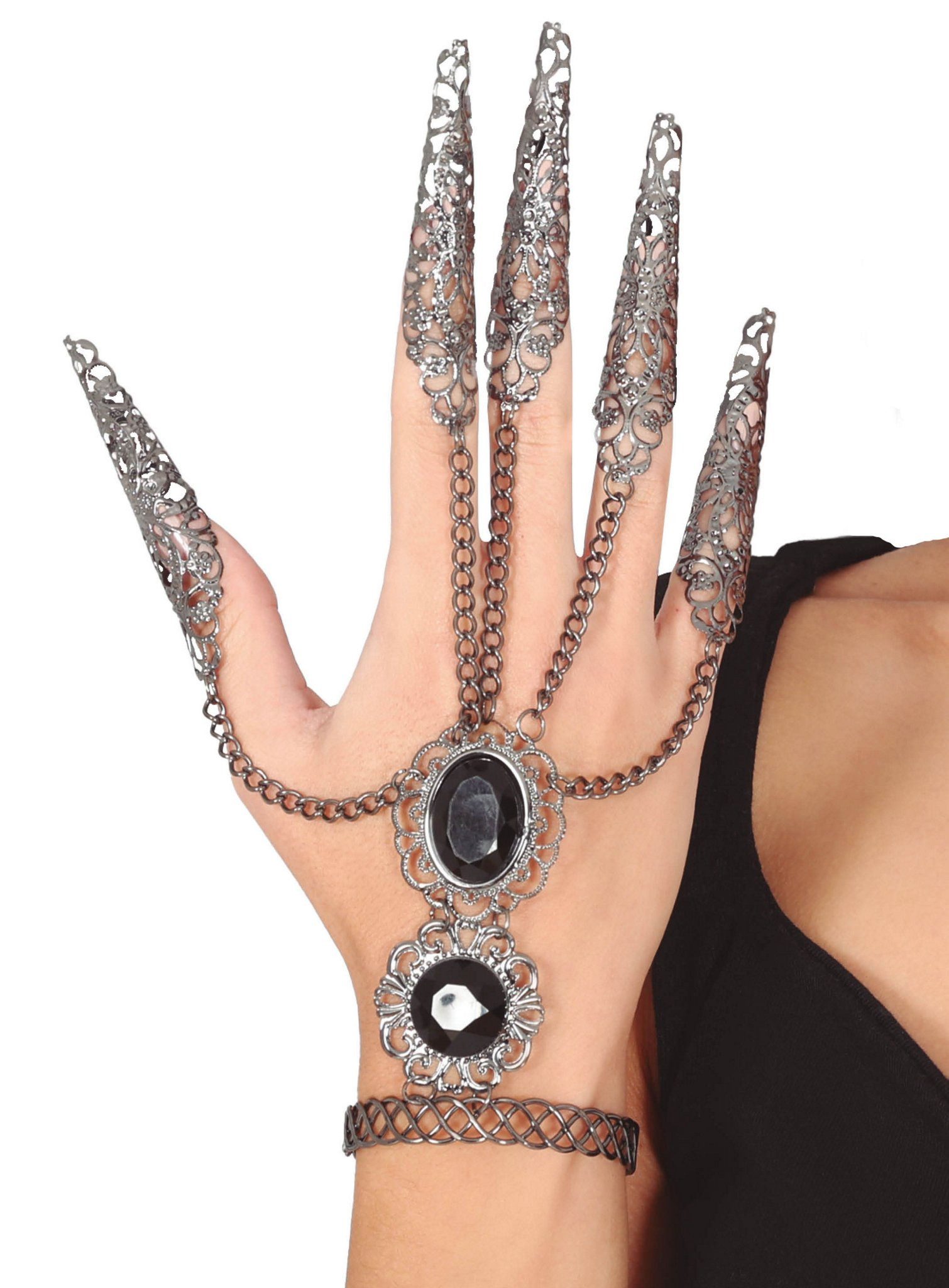 Metamorph Armband Mystischer Fingerschmuck aus Metall