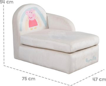 roba® Kindersofa Peppa Pig, mit seitlicher Armlehne