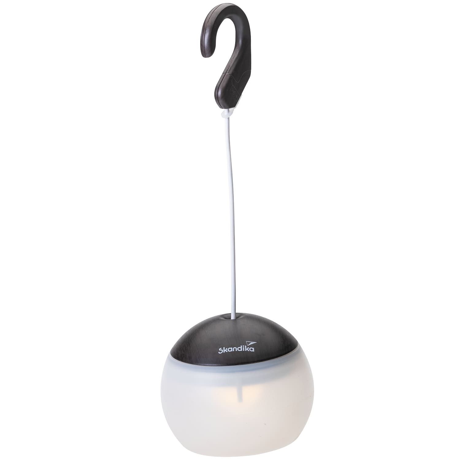 Skandika LED Gartenleuchte Campinglampe Tufjord, aufladbar, Zeltlampe, hängend, 3 Lichtmodi, 180 - 200 Lumen, 3000 K Warmweiß, Akku 2000 mAh, Micro-USB Anschluss