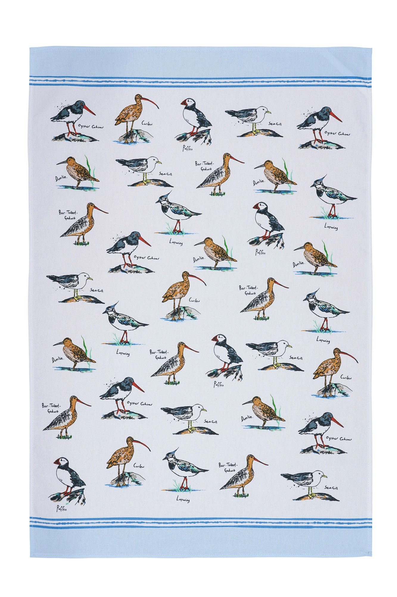 Ulster Weavers Geschirrtuch Coastal Birds, (Set, 1-tlg., Set), perfekte Ergänzung für Ihre Küche, 100% Baumwolle, 48x74 cm