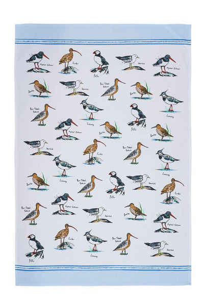 Ulster Weavers Geschirrtuch Coastal Birds, (Set, 1-tlg., Set), perfekte Ergänzung für Ihre Küche, 100% Baumwolle, 48x74 cm