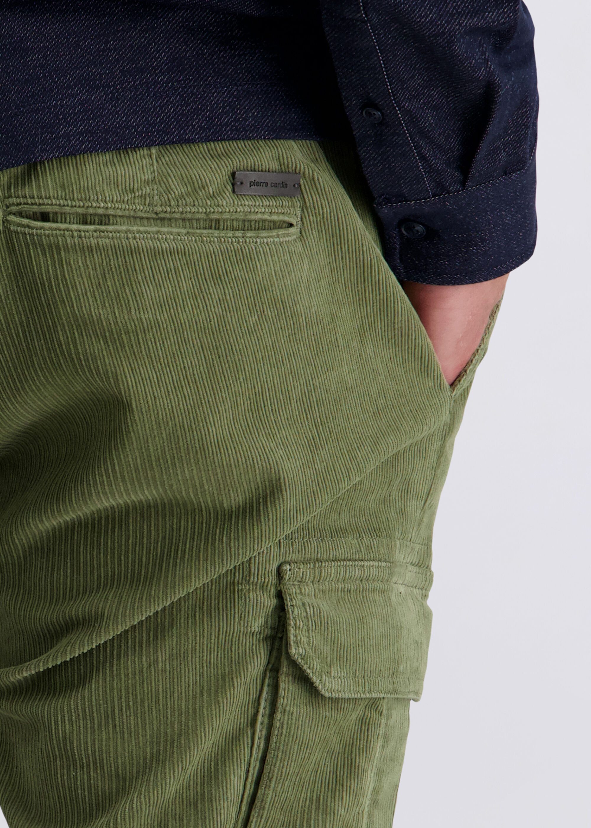 Pierre Cardin Stoffhose Cean mit Cargotaschen