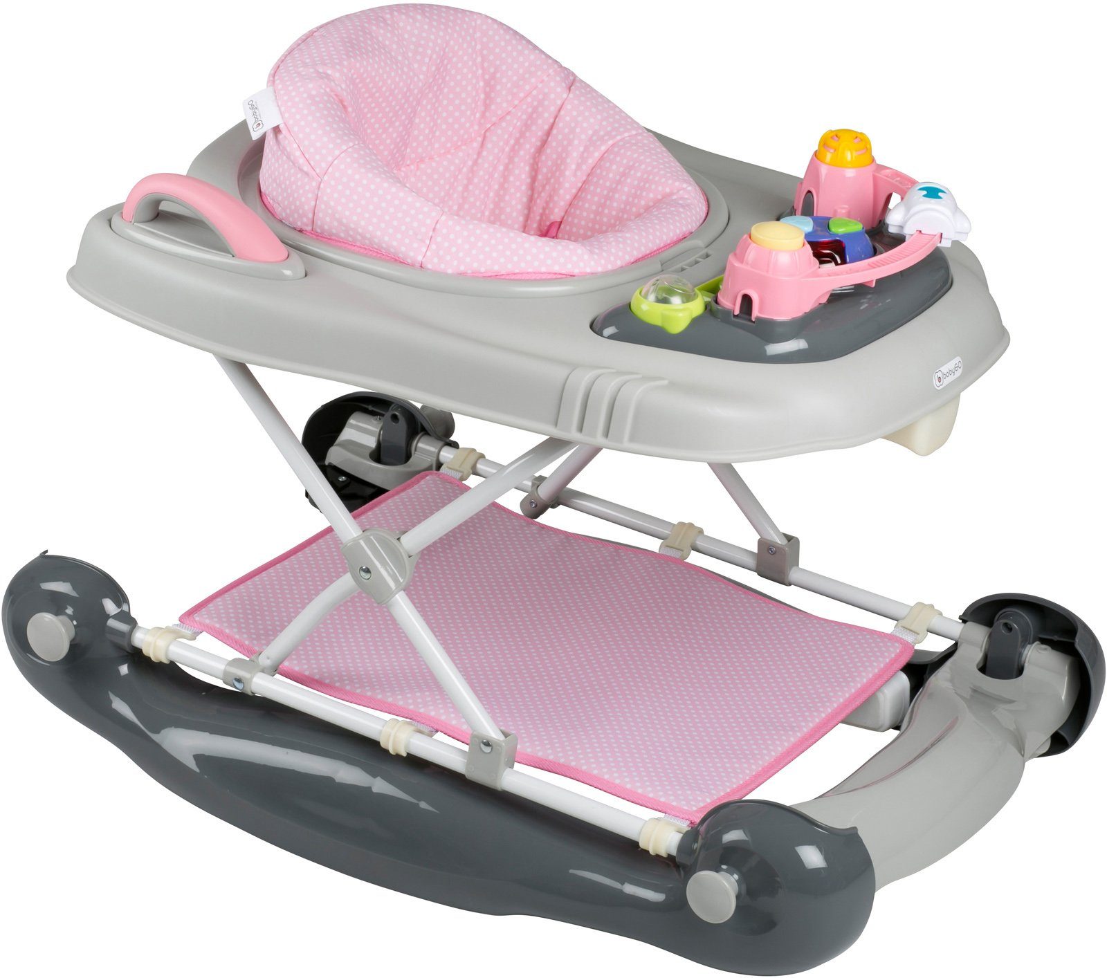 Image of BabyGo Lauflernhilfe »Walker 4 in 1, pink«