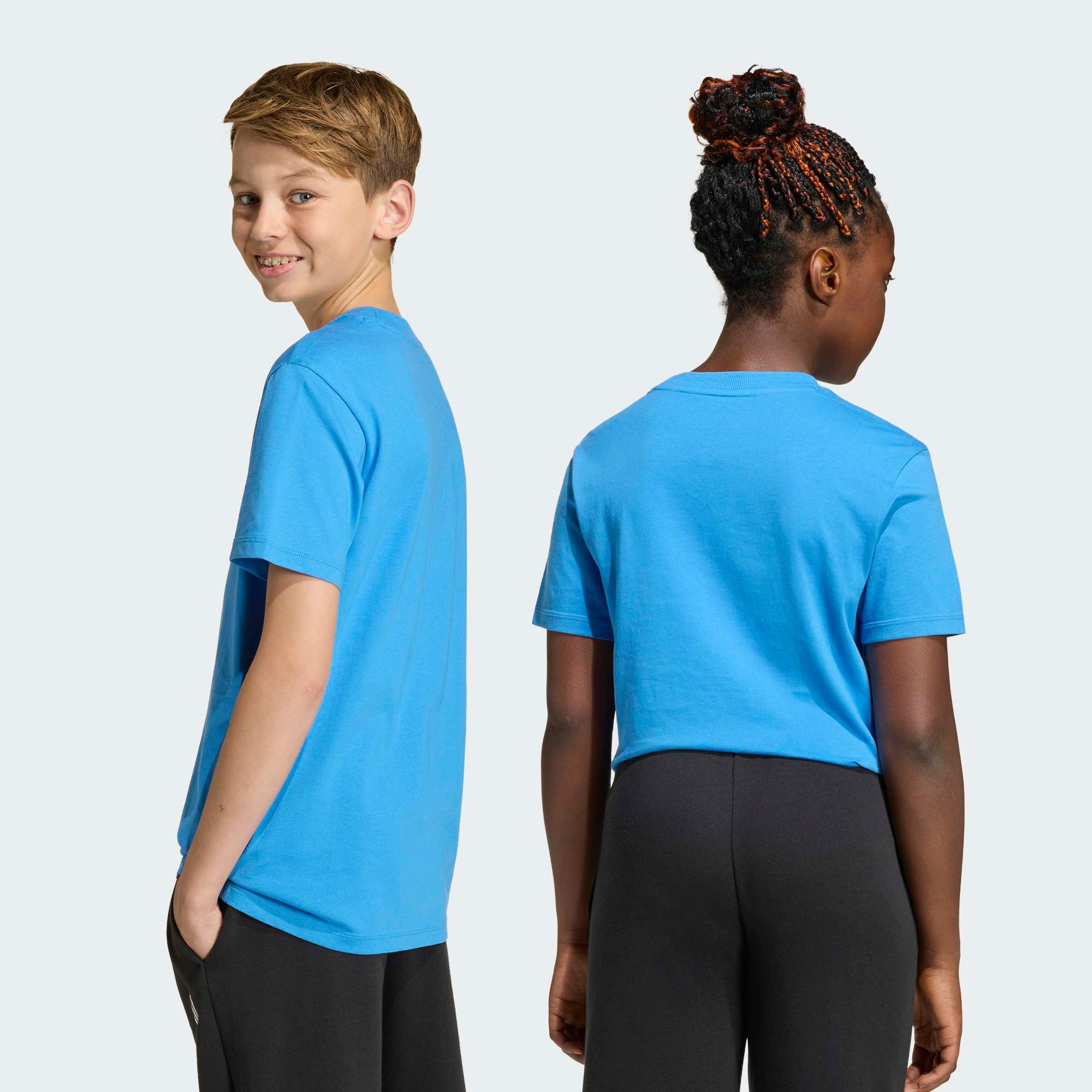 adidas Sportswear T-Shirt ESSENTIALS KIDS für Kinder, mit Rundhalsausschnitt, ohne Verschluss, aus Baumwolle