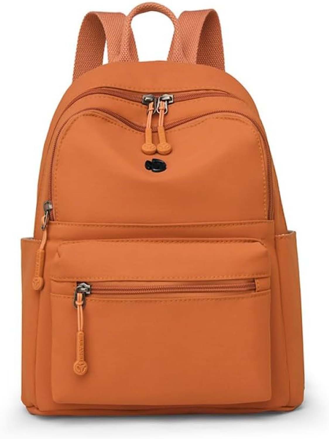 Rucksack Damen Wasserdichte Nylon Casual Schultasche Daypack