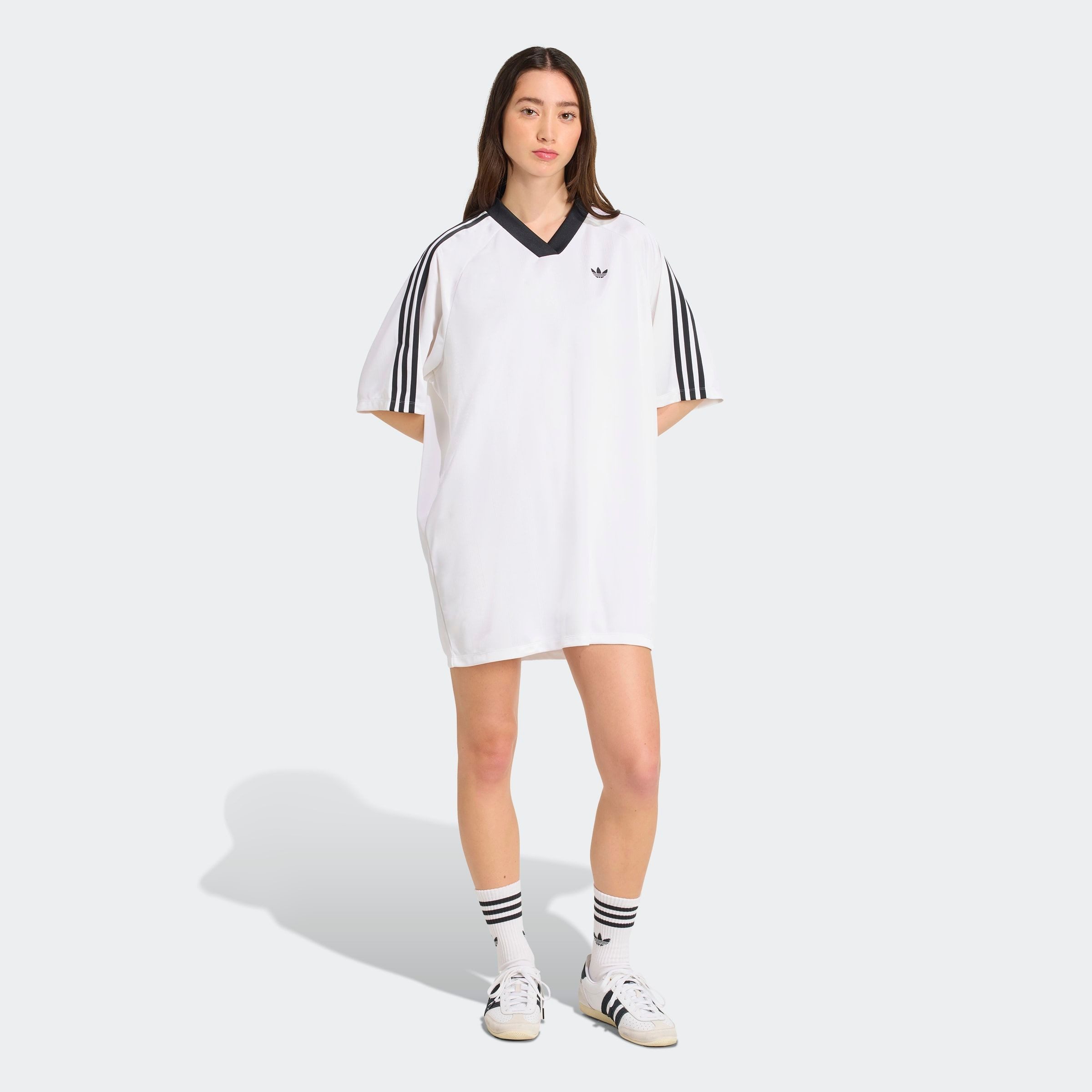 adidas Originals Shirtkleid JACQUARD DRESS (1-tlg) sportlicher Stil, modern günstig online kaufen