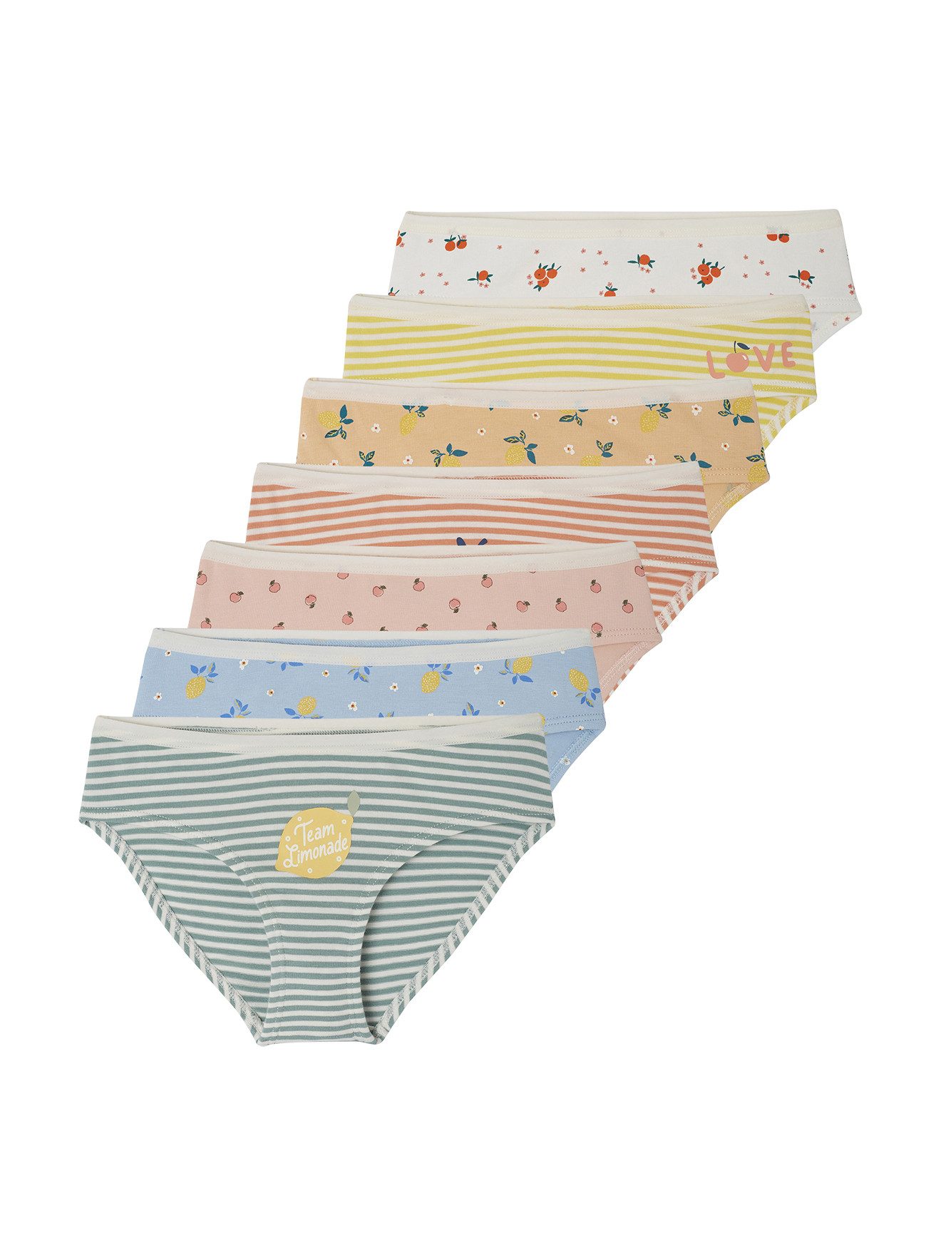 vertbaudet Slip 7er-Pack Mädchen Slips 7er-Pack