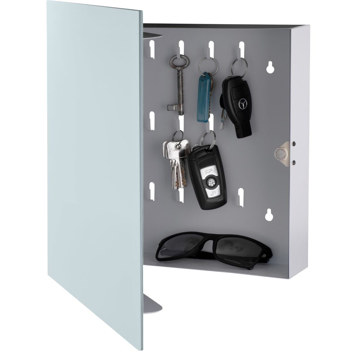 bonsport Schlüsselkasten Schlüsselkasten mit Glasmagnettafel, 33 günstig online kaufen
