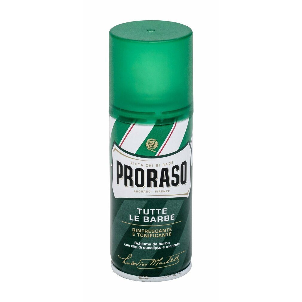 PRORASO After Shave Lotion Green Shaving Foam Osvezujici Pena Na Holeni S Eukalyptem