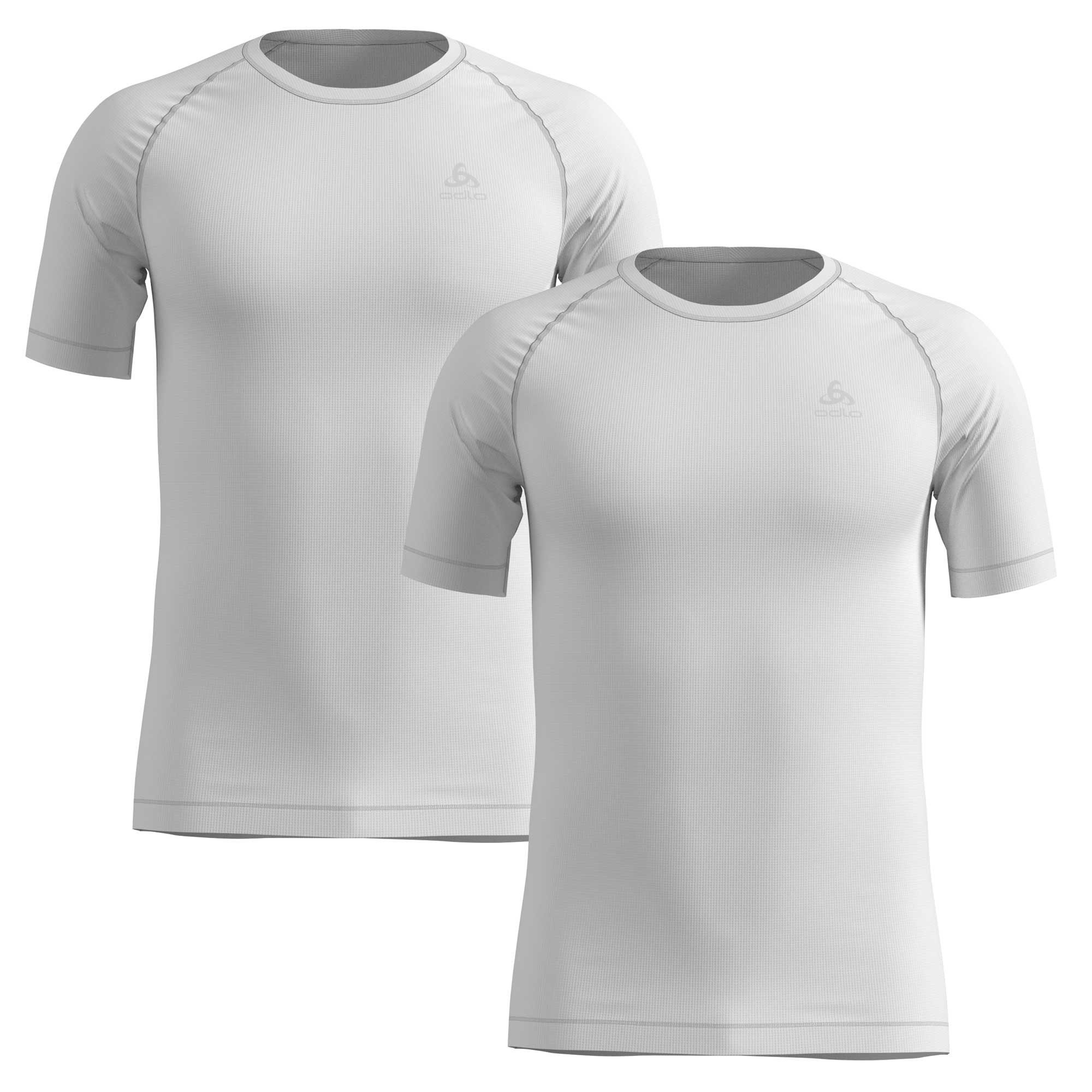 Unterziehshirt Odlo Herren Unterwäsche Shirt crew neck CUBIC 2 Pack 192282