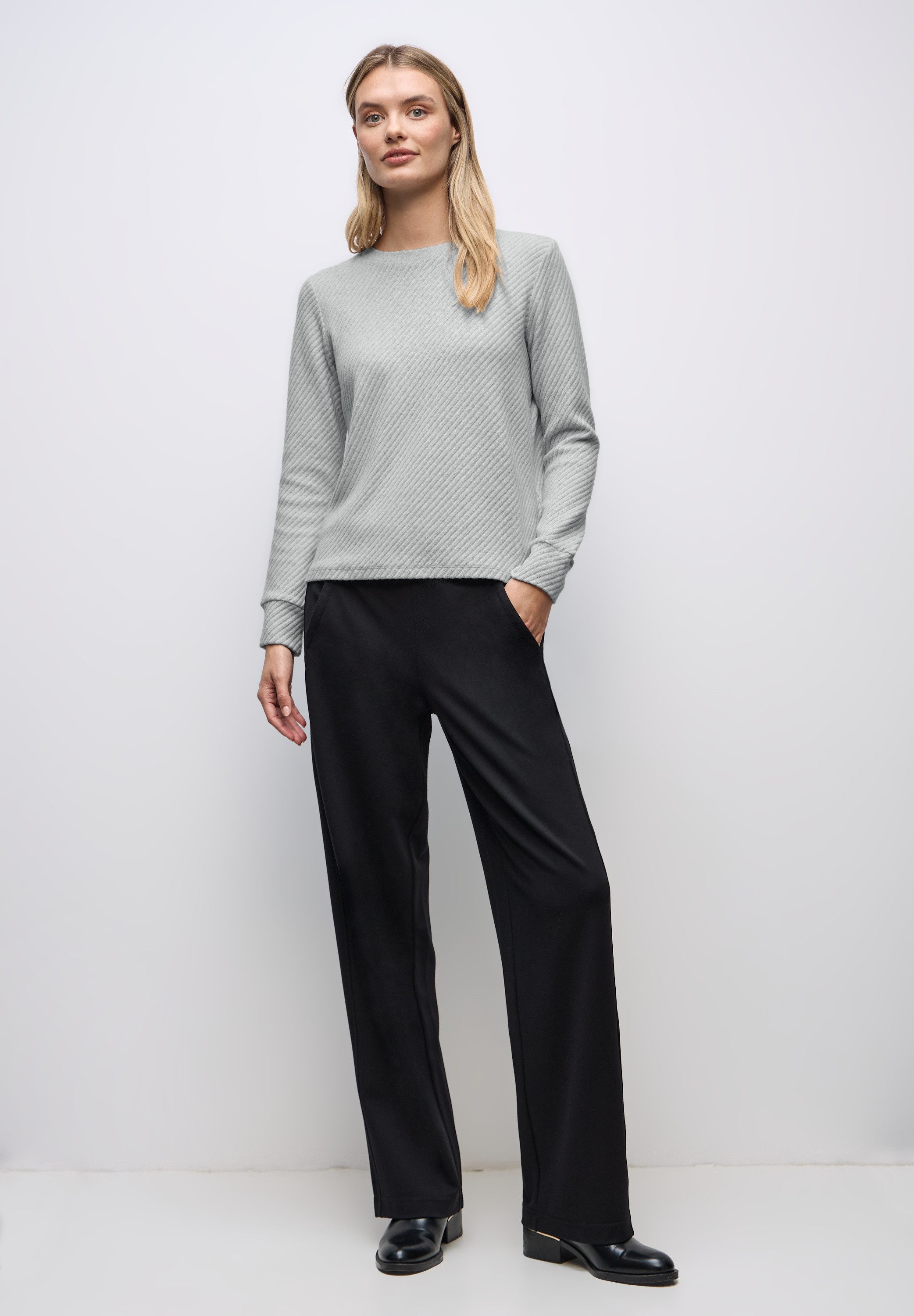 STREET ONE Langarmshirt soft und weich – Bild 4 von 5