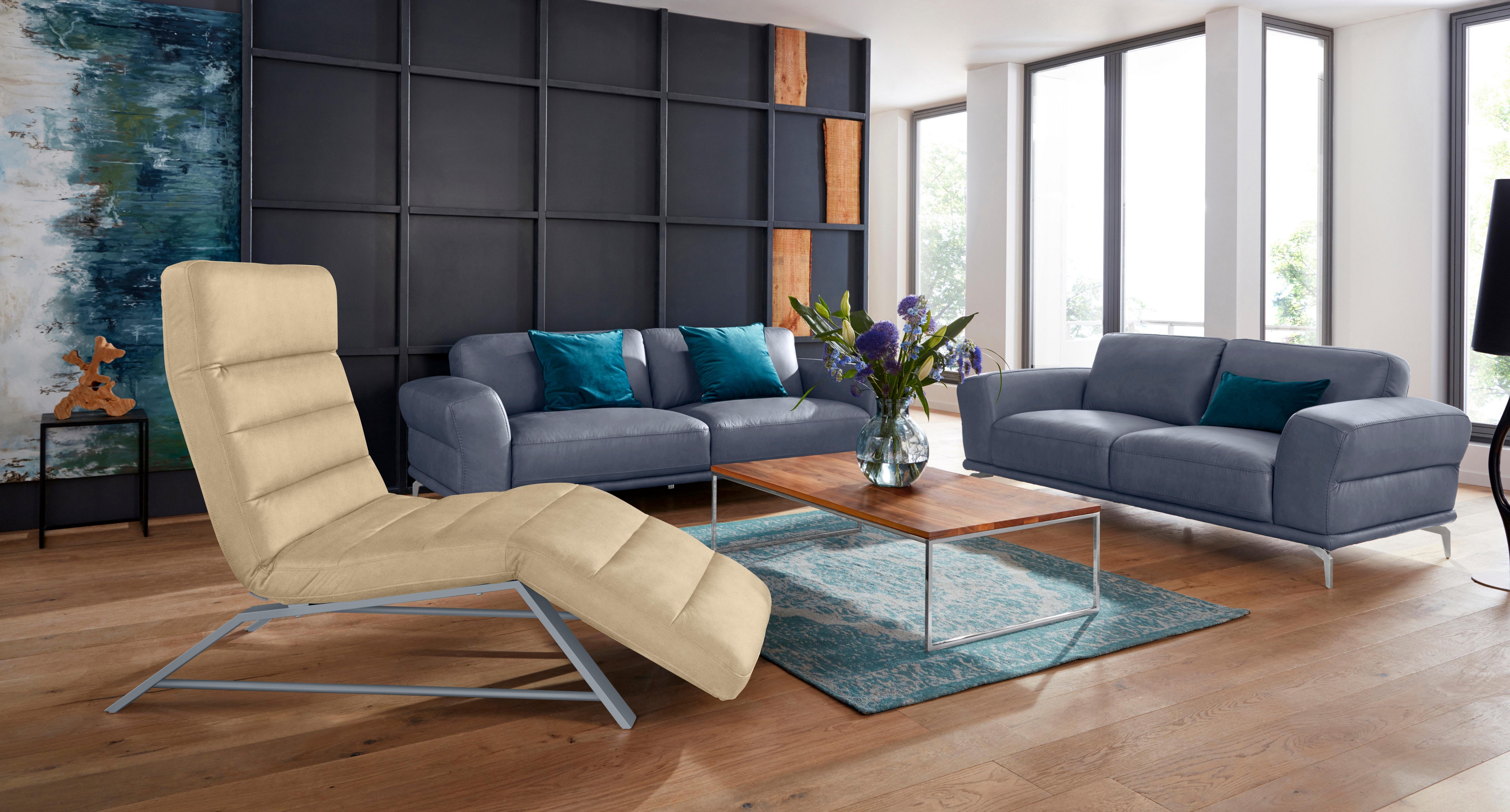 W.SCHILLIG Relaxliege daily dreams, Funktionsliege wahlweise mit Motor, Gestell matt, Breite 65 cm