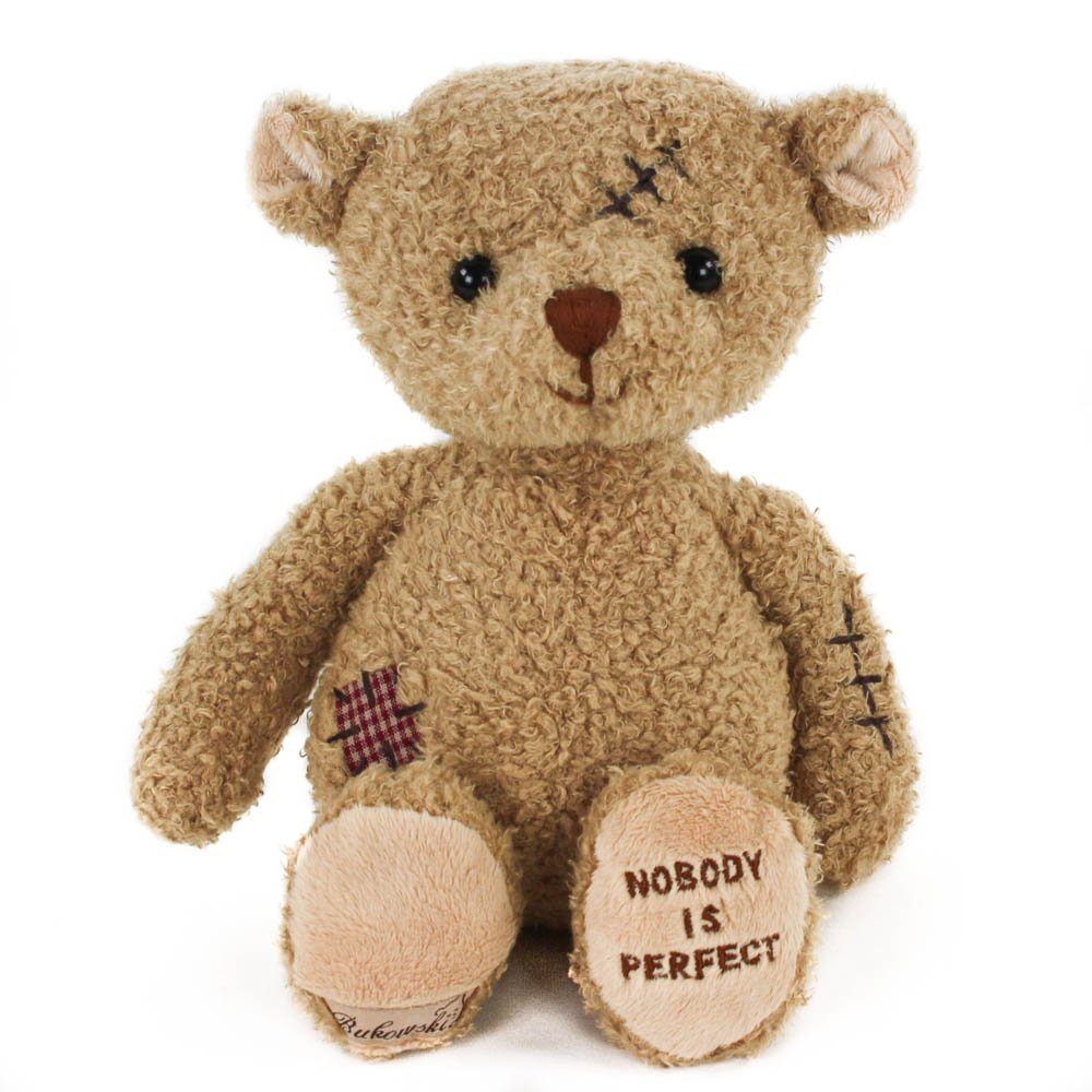 Bukowski Kuscheltier Teddybär Nobody's Perfect 25 cm
