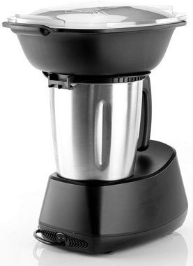 Jocca Küchenmaschine All-in-One Multifunktions-Küchenmaschine mit App, 12 Funktionsweisen, 550 W