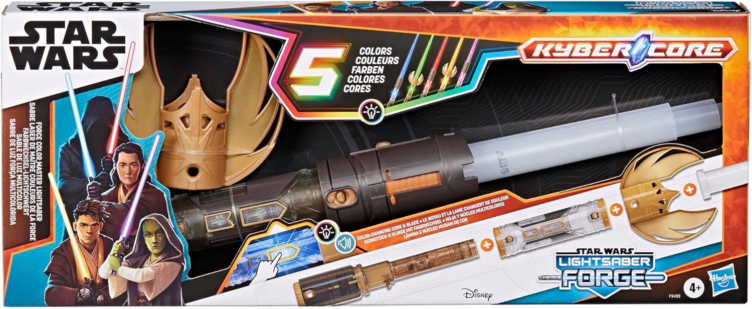 Star Wars Lichtschwert Forge Farbwechsel‑Lichtschwert – 5 Farben in 1 (1-tlg)