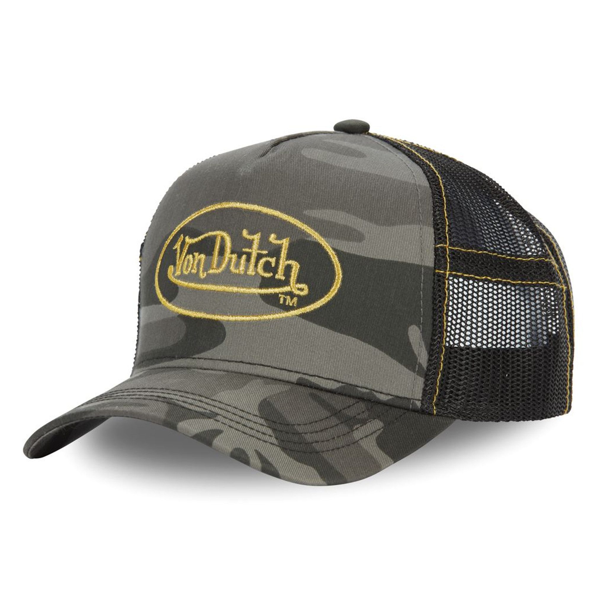 Trucker Cap Von Dutch Originals Trucker Cap - LOGO Camouflage Mesh