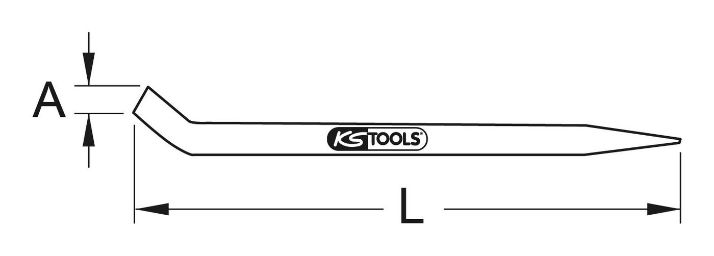 Thumbnail - KS Tools Brechstange BRONZEplus, Montiereisen