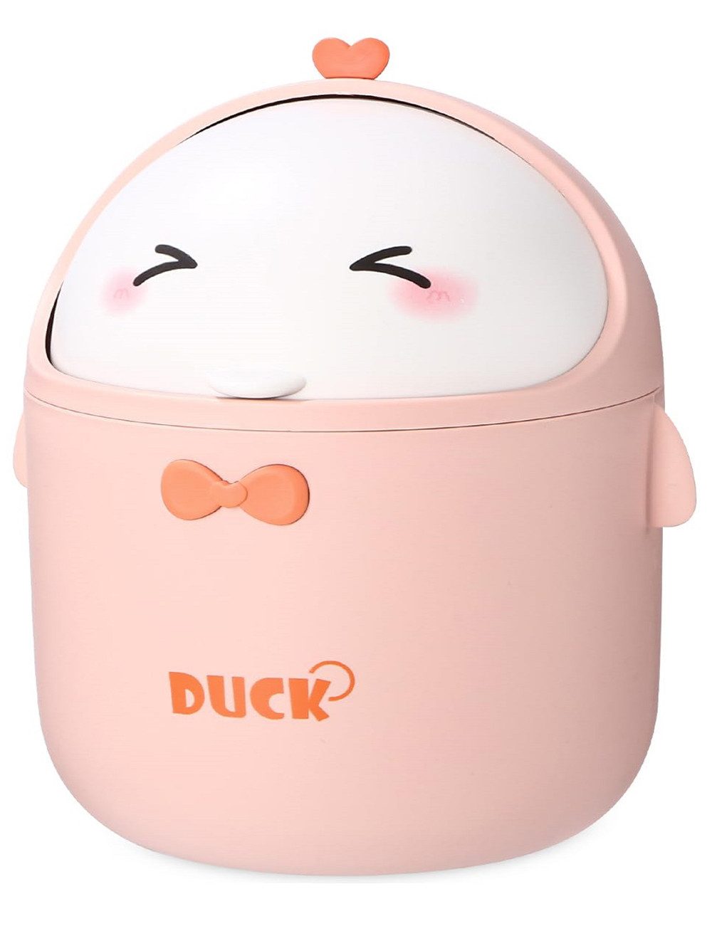 SinLaw Papierkorb Netter Cartoon Mülleimer, Korb Aufbewahrungsbox, abgedeckter Mülleimer, Desktop Mülleimer,kleine Müllbehälter für Bad und Küche Arbeitsplatten