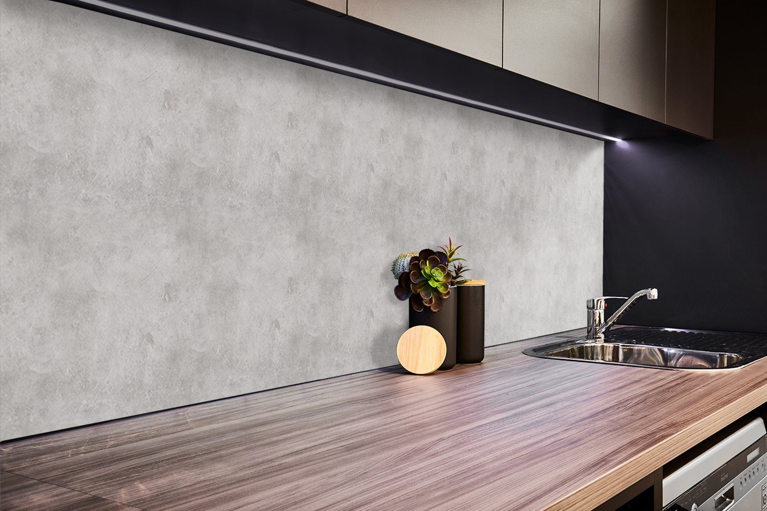 Tulup Spritzschutz Küchenrückwand Vinyl-Fliesen Selbstklebend Wandpaneele günstig online kaufen