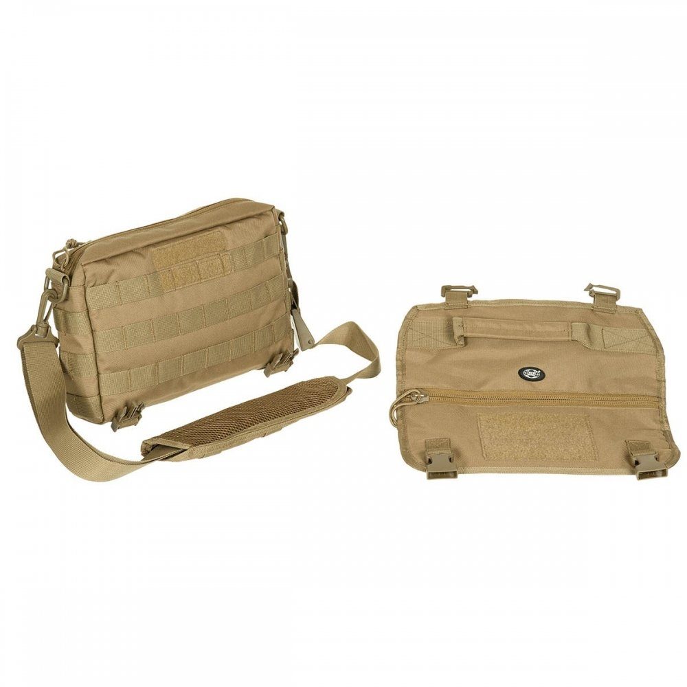MFH Umhängetasche Schulter-Umhängetasche klein, MOLLE, coyote tan