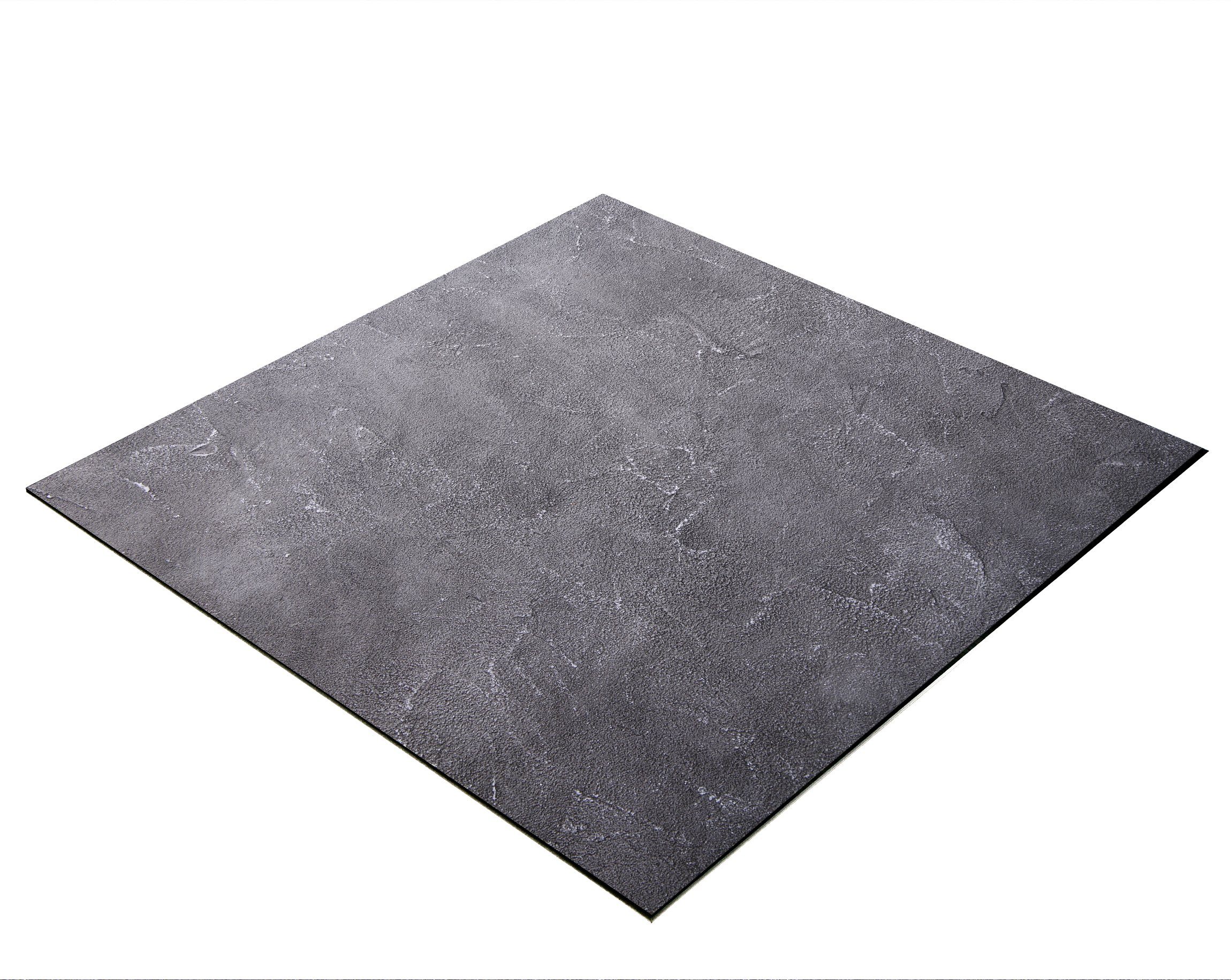 BRESSER PVC-Auflage Flatlay Hintergrund für Legebilder 60 x 60cm Beton