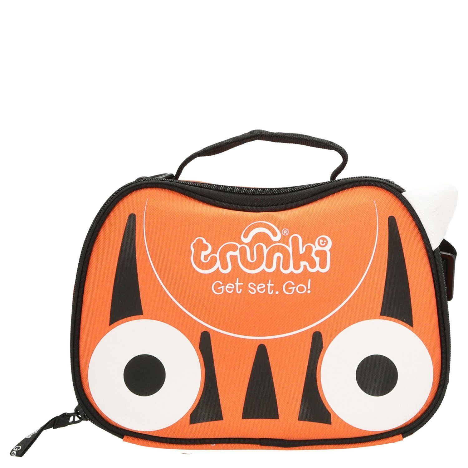 TRUNKI Lunchbox Eat Lunch Bag und Rucksack 26.5 cm - Brotzeitbox, Polyester, (1-tlg) Tiger Tipu