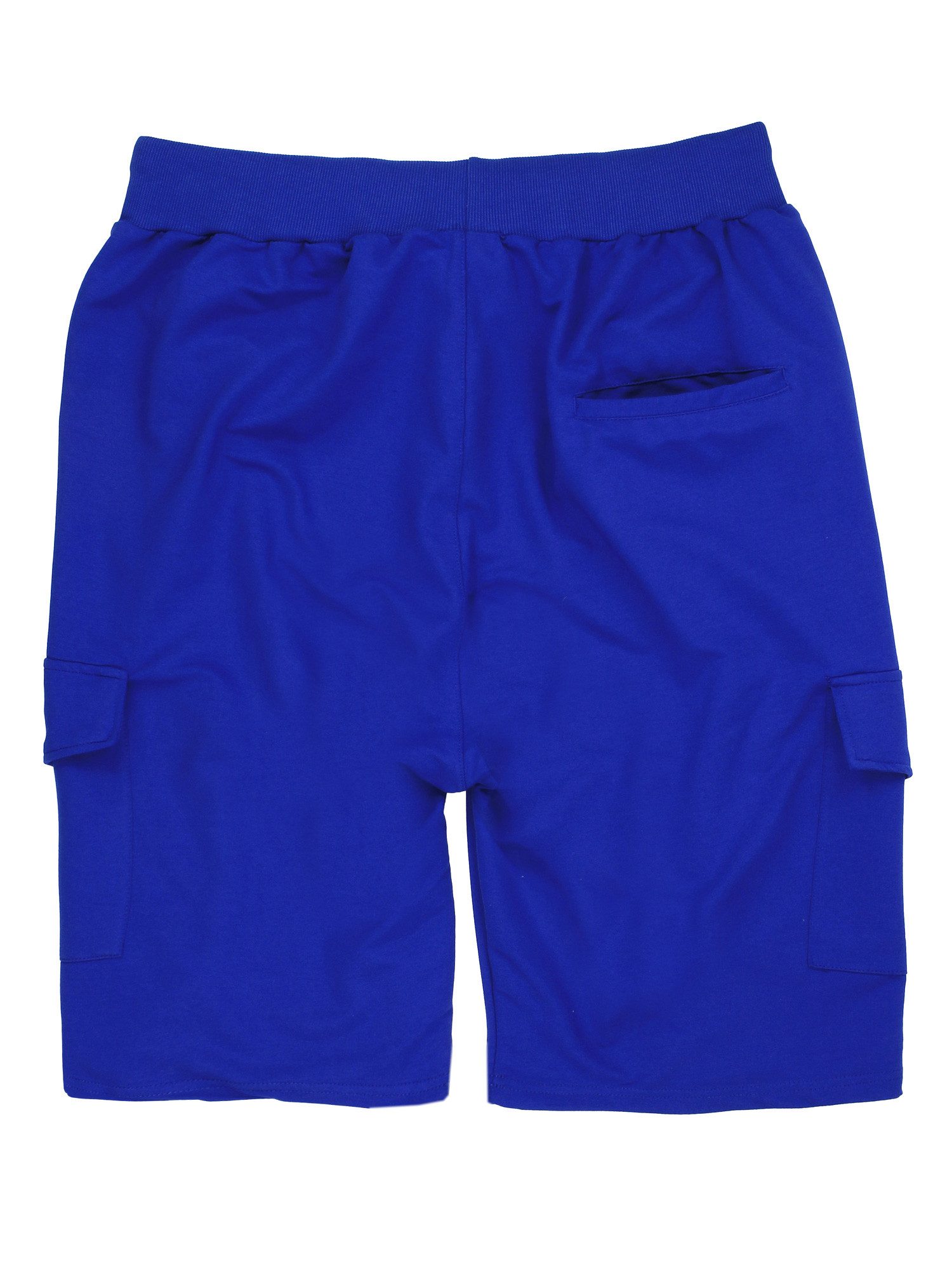 Lavecchia Cargoshorts Lavecchia Herren Sweatshorts Bermuda LV-2011 (Royalblau, 3XL) kurze Jogger Sweat Hose – Bild 2 von 2