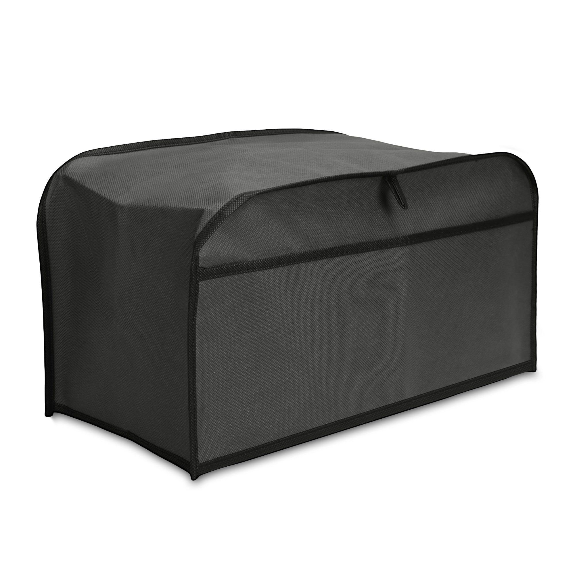 kwmobile Abdeckhaube Hülle für 4-Scheiben Toaster, Staubschutz Toasterabdeckung - 19 x 20,3 x 39,5 cm