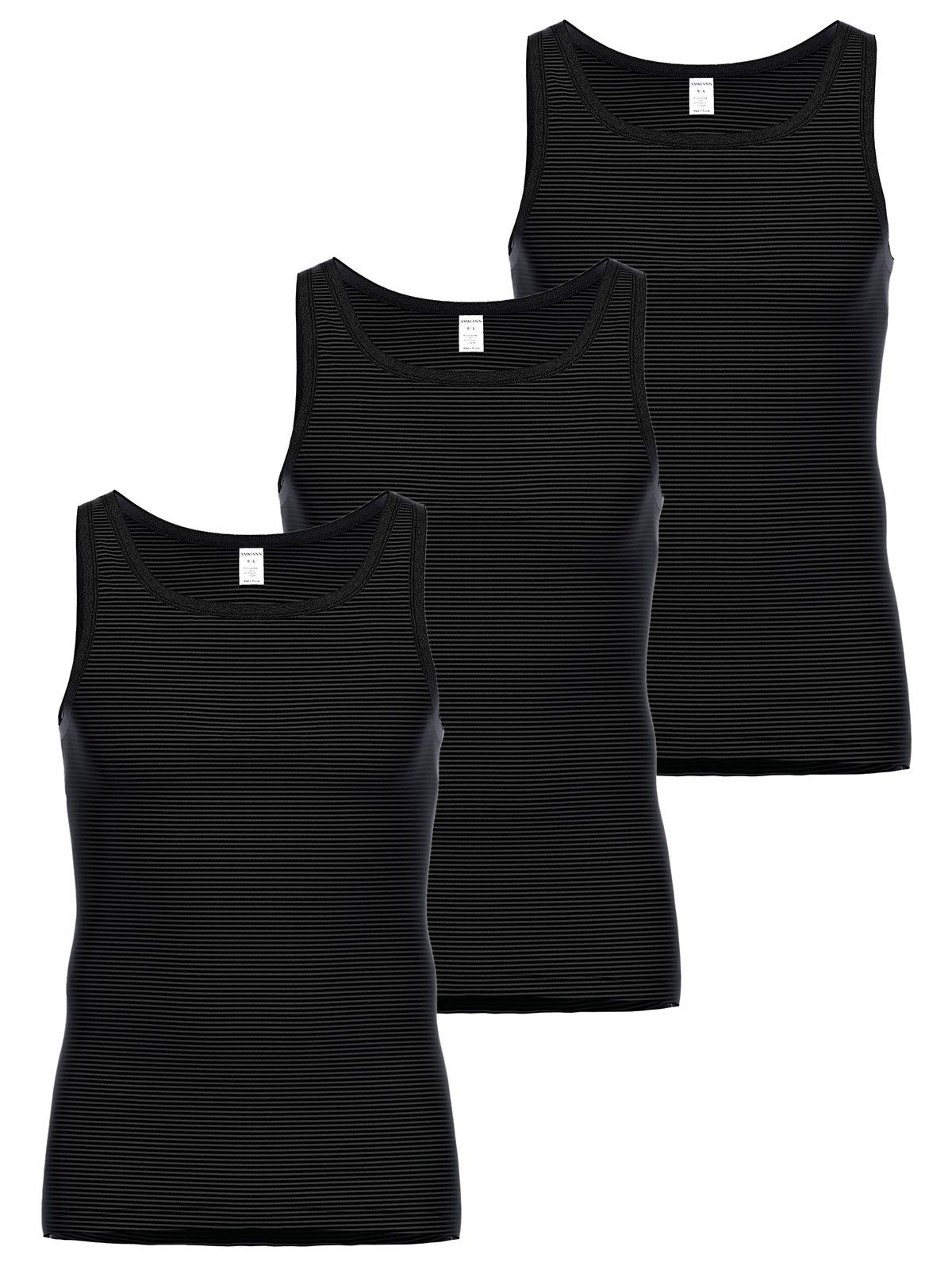 Achselhemd 3er Pack Unterhemd Day Classic / Jeans Feinripp