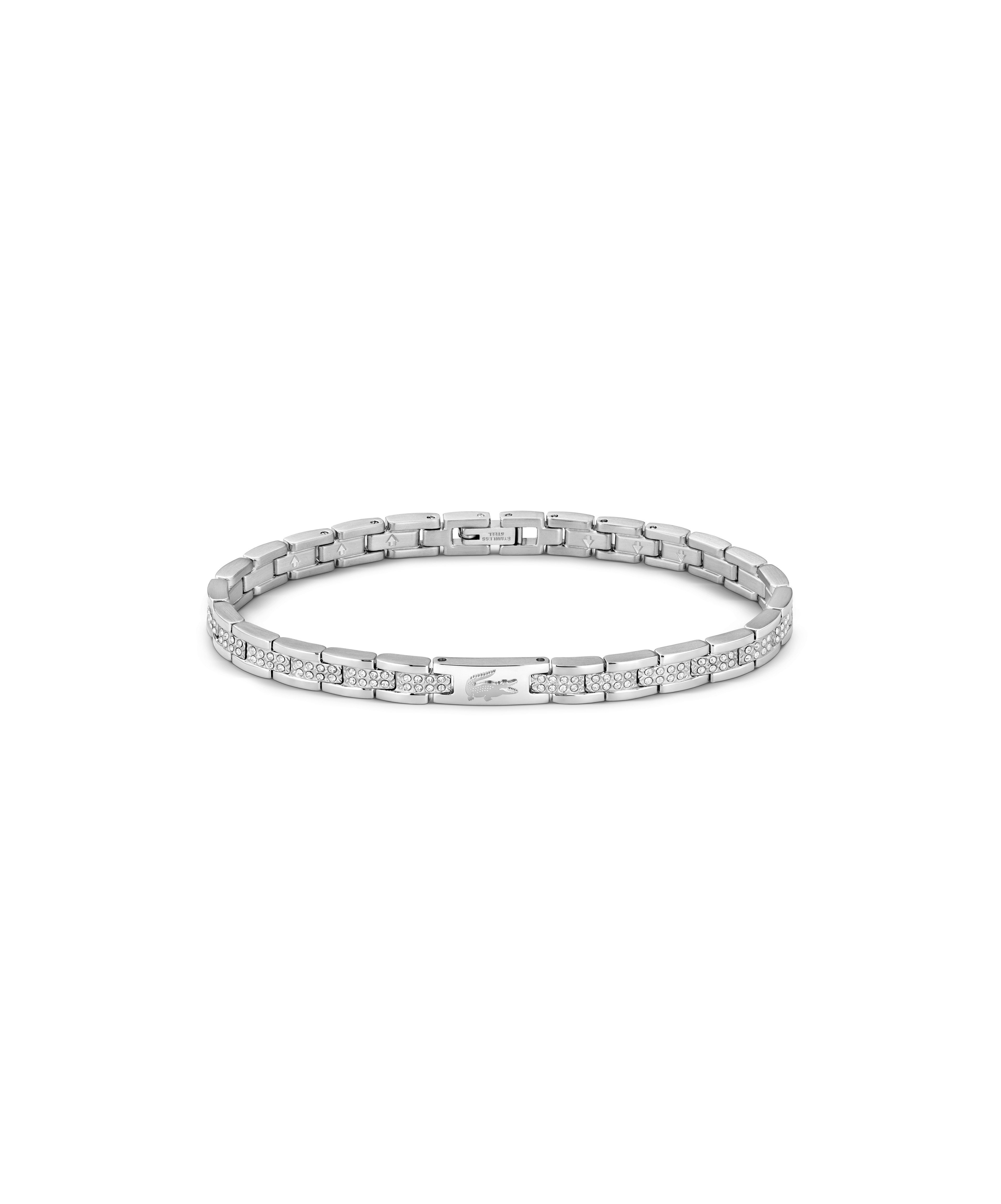 Lacoste Gliederarmband METROPOLE, mit Glasstein