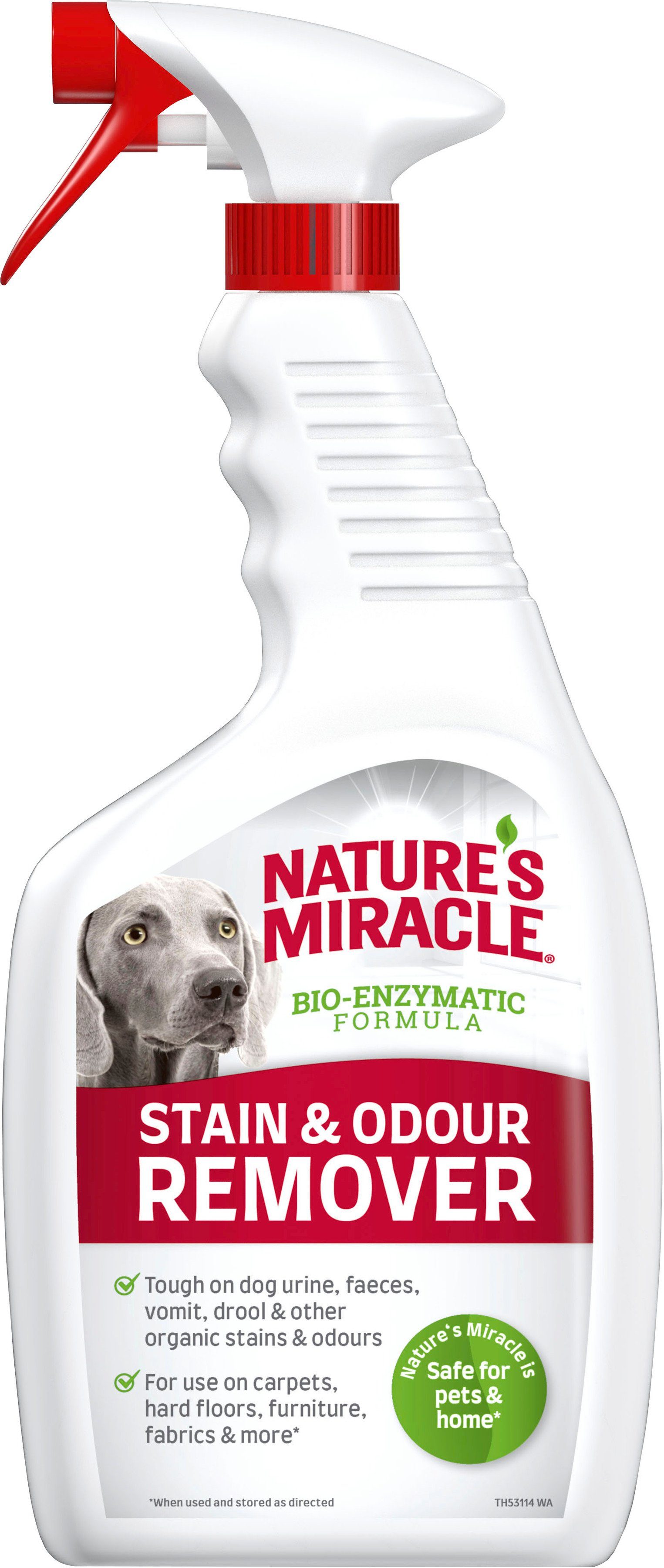 Nature's Miracle Dog Flecken- und Geruchsentferner Fleckentferner (709 ml)
