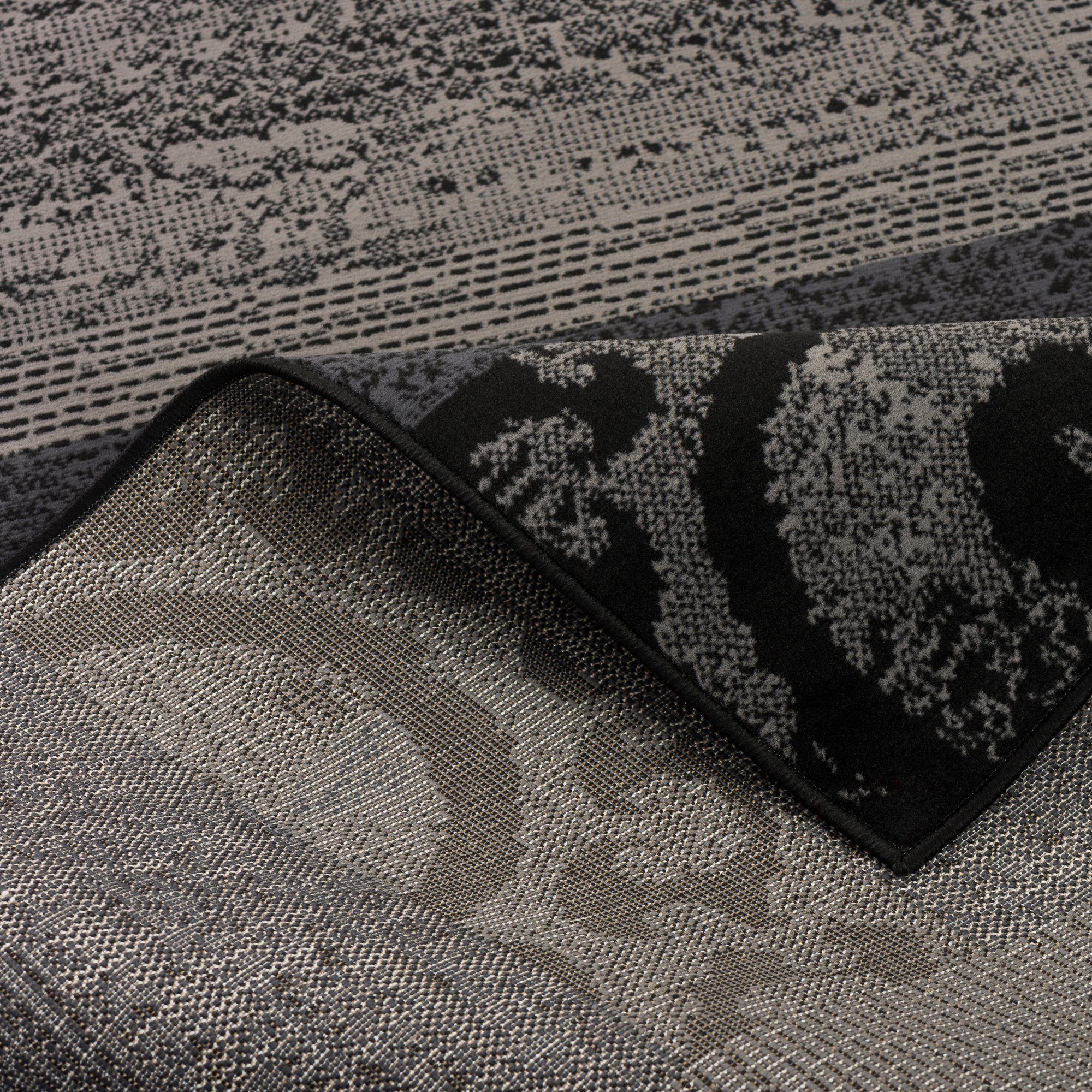 Pergamon Designteppich Teppich Trendline Patchwork, Rechteckig, Höhe: 8 mm